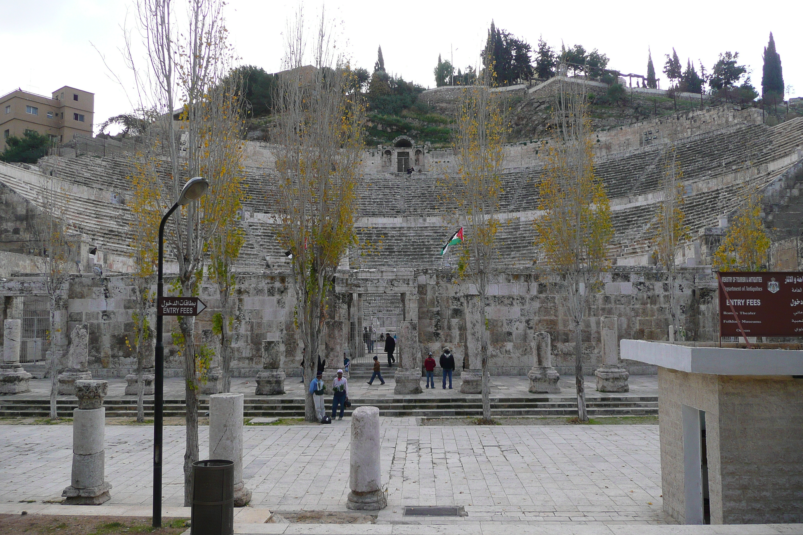 Picture Jordan Amman Roman Theater 2007-12 8 - History Roman Theater