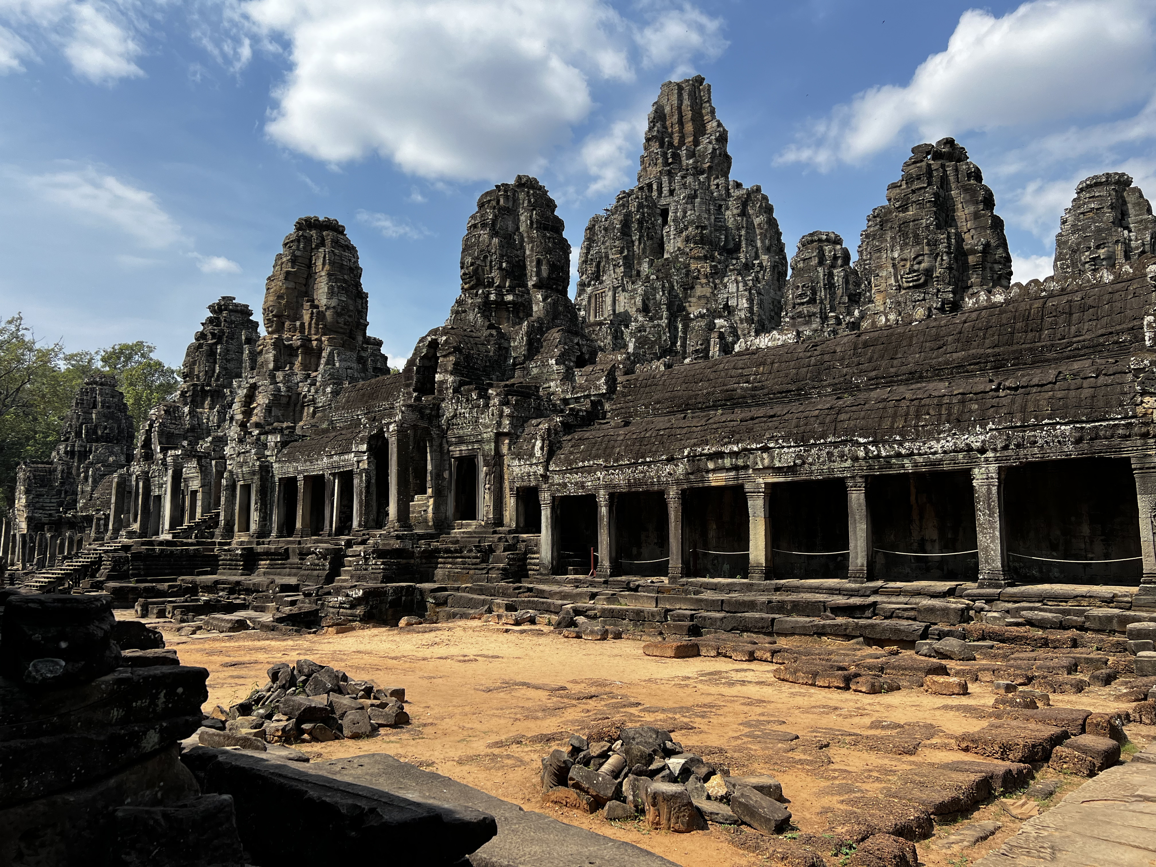 Picture Cambodia Siem Reap Bayon 2023-01 26 - History Bayon