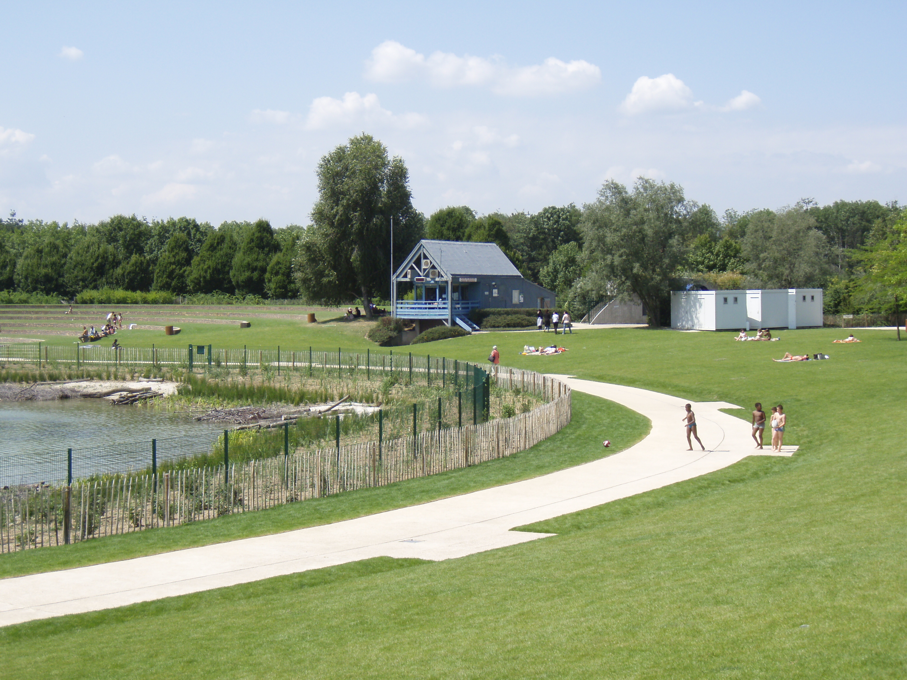 Picture France Villeneuve La Garenne Parc des Chanteraines 2007-07 25 - History Parc des Chanteraines