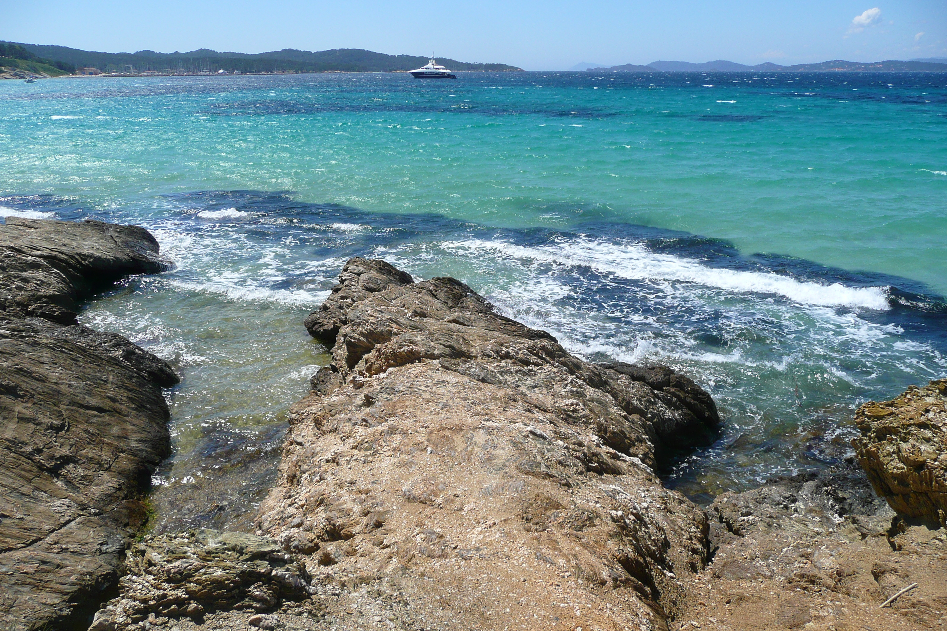 Picture France Porquerolles Island Courtade beach 2008-05 66 - Center Courtade beach