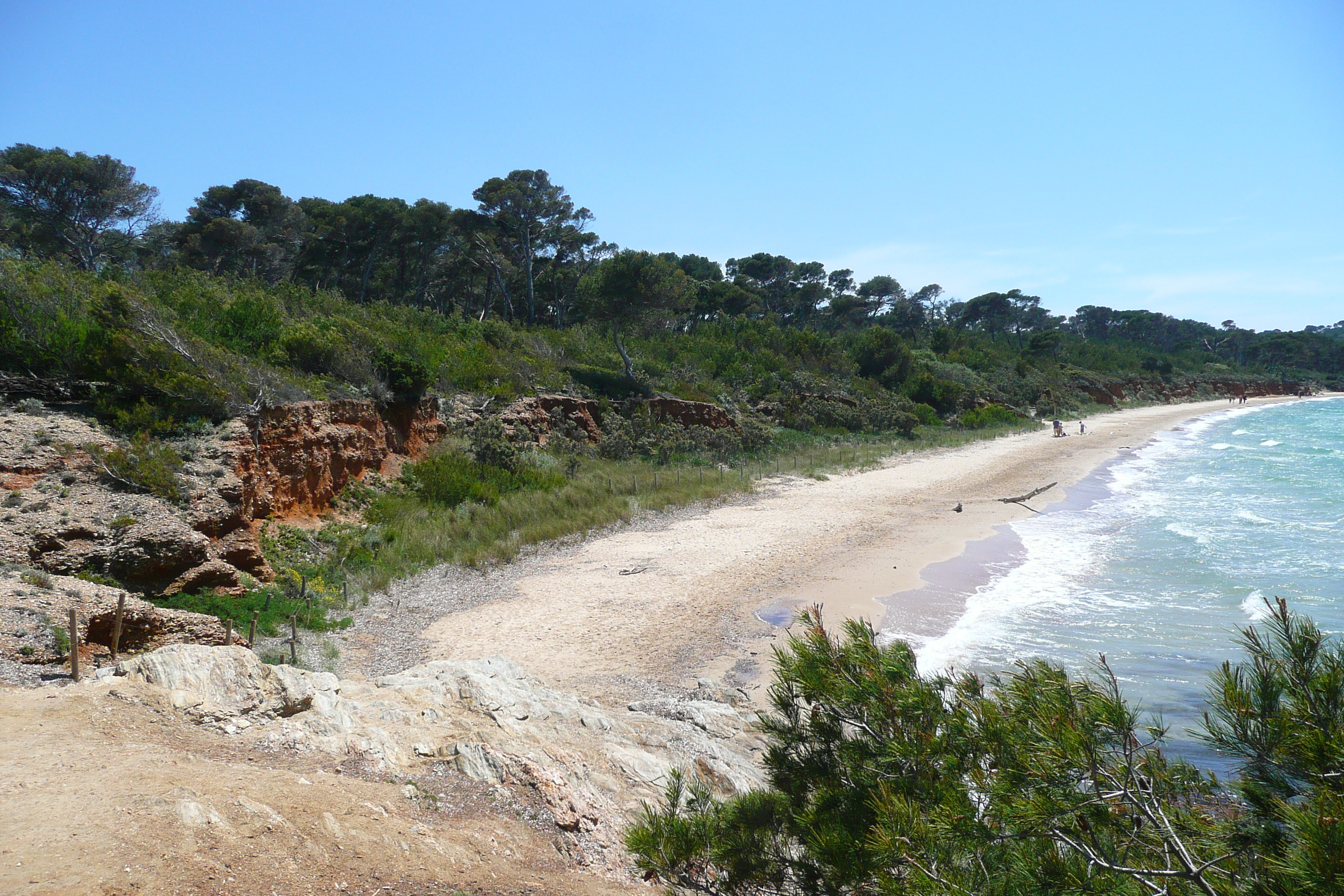 Picture France Porquerolles Island Courtade beach 2008-05 7 - Journey Courtade beach