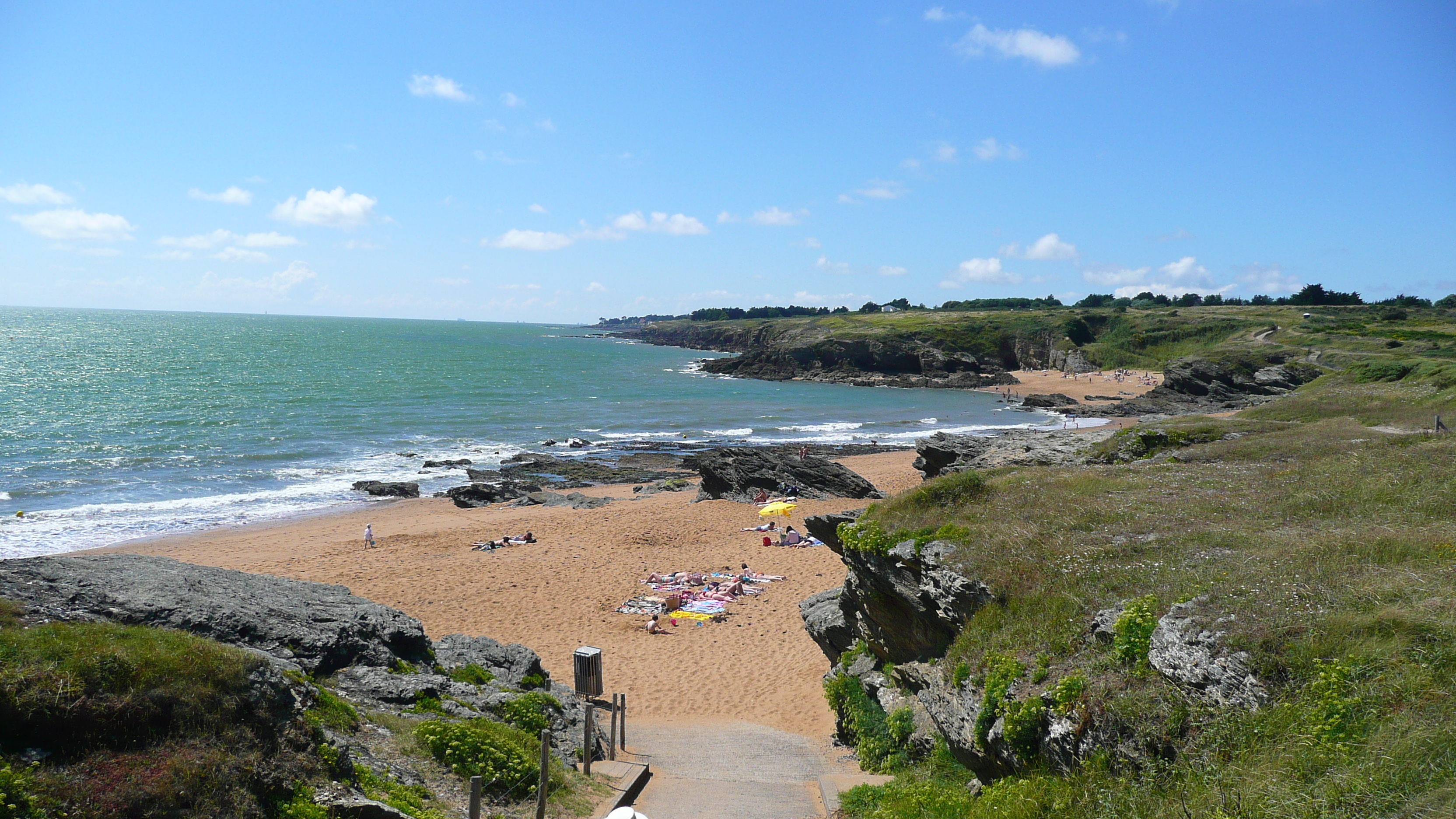 Picture France Pornic Plage de l'etang 2007-07 38 - Tours Plage de l'etang