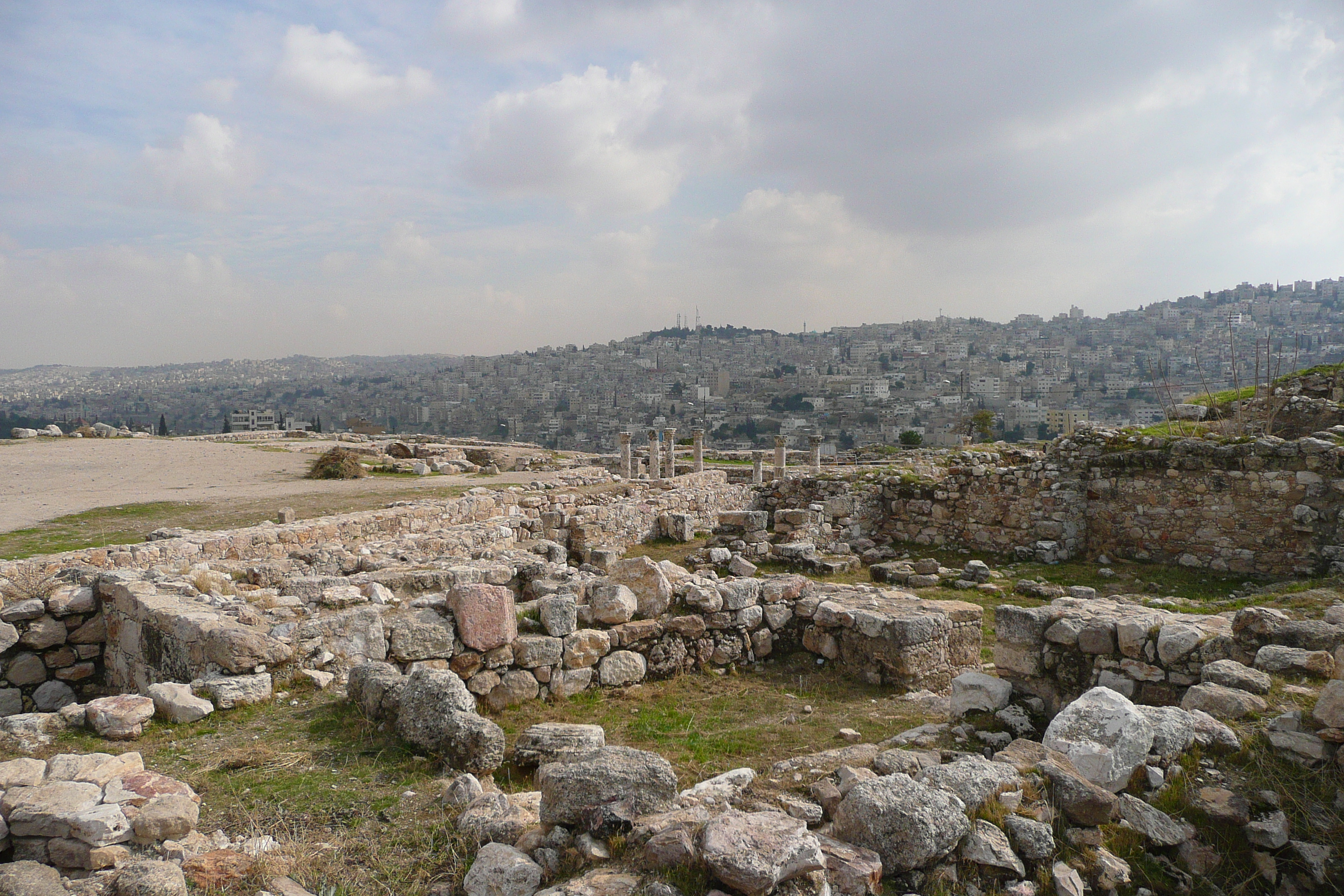 Picture Jordan Amman Amman Citadel 2007-12 15 - Recreation Amman Citadel