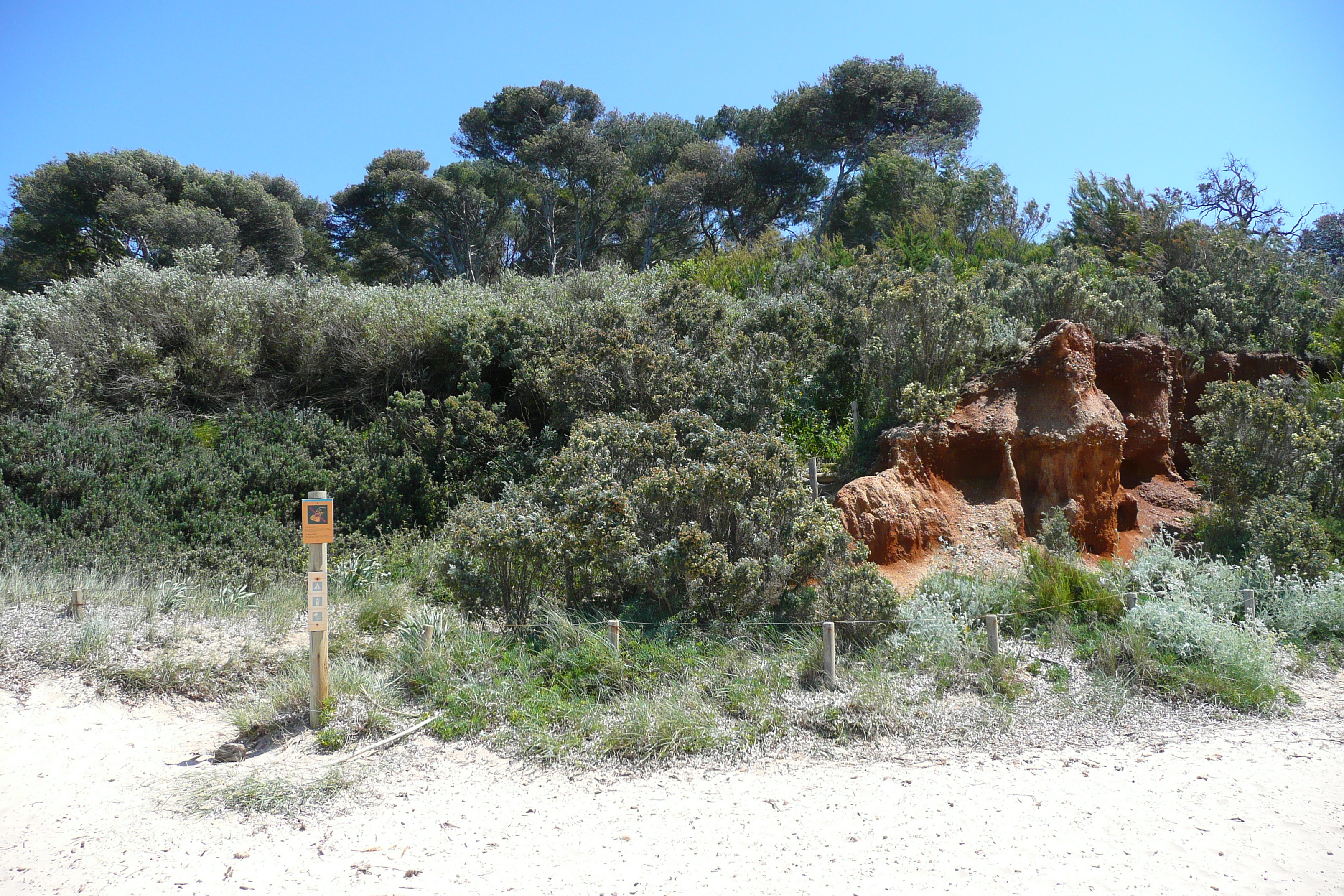 Picture France Porquerolles Island Courtade beach 2008-05 47 - History Courtade beach