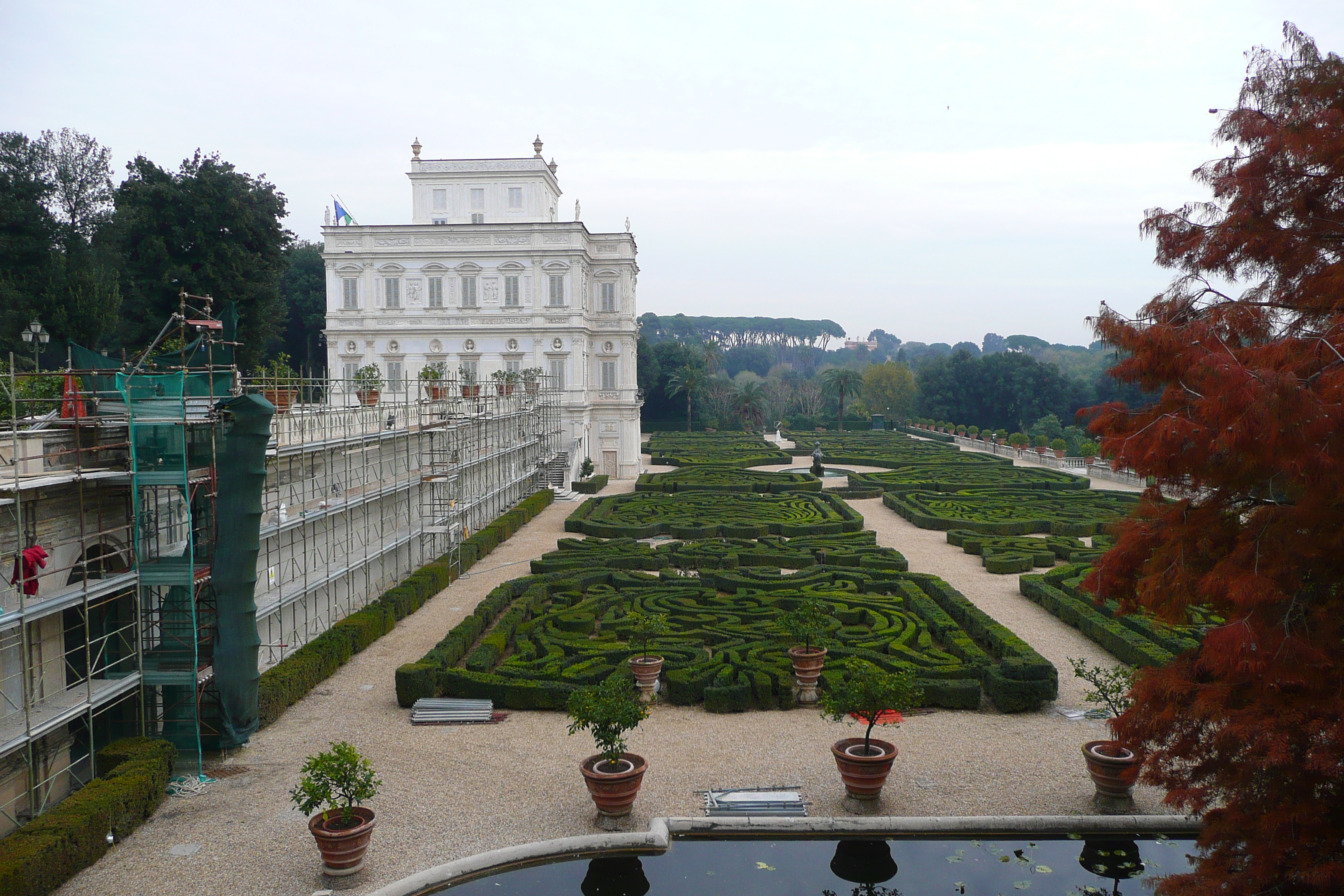 Picture Italy Rome Villa Doria Pamphili 2007-11 36 - History Villa Doria Pamphili