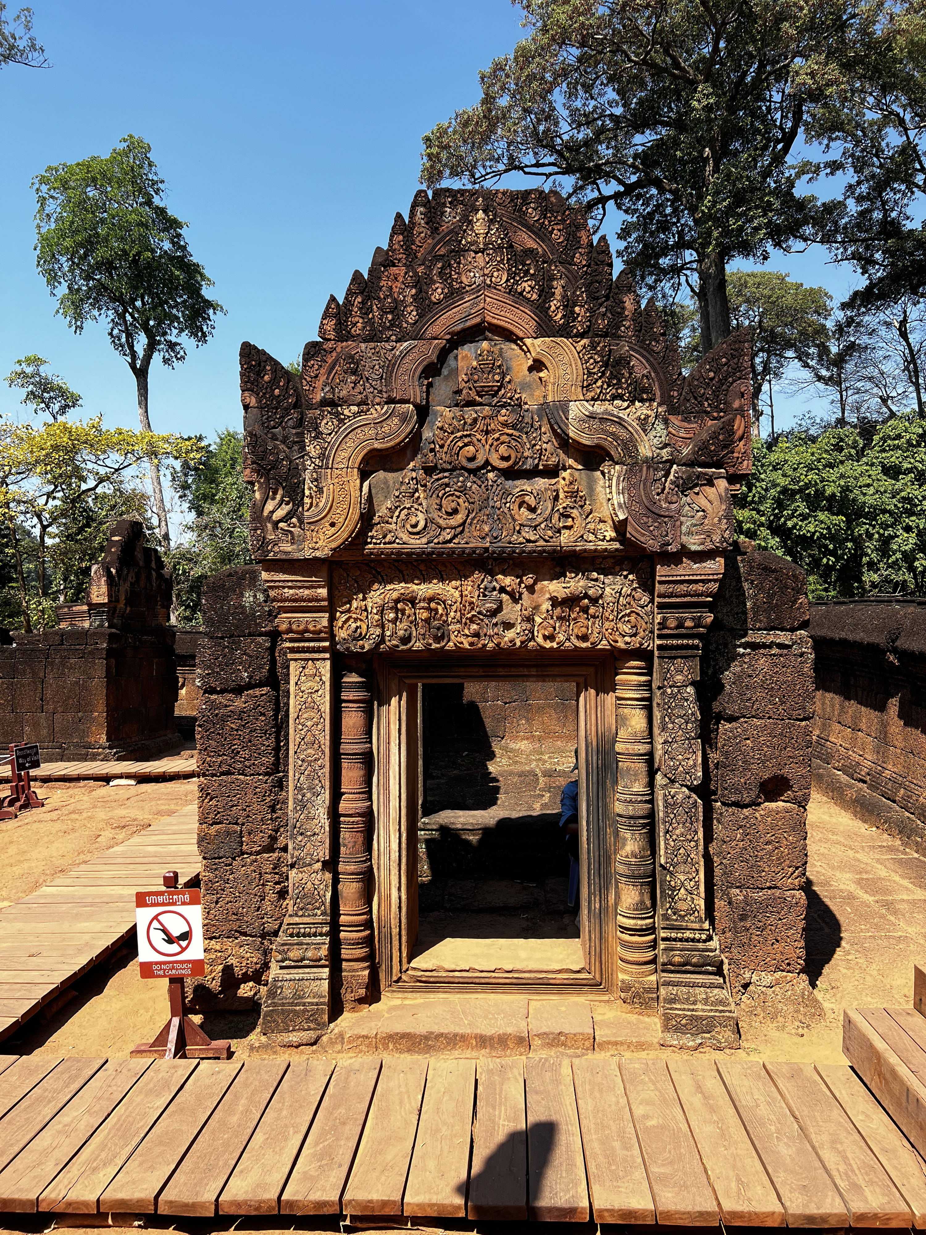 Picture Cambodia Siem Reap ⁨Banteay Srei⁩ 2023-01 4 - History ⁨Banteay Srei⁩