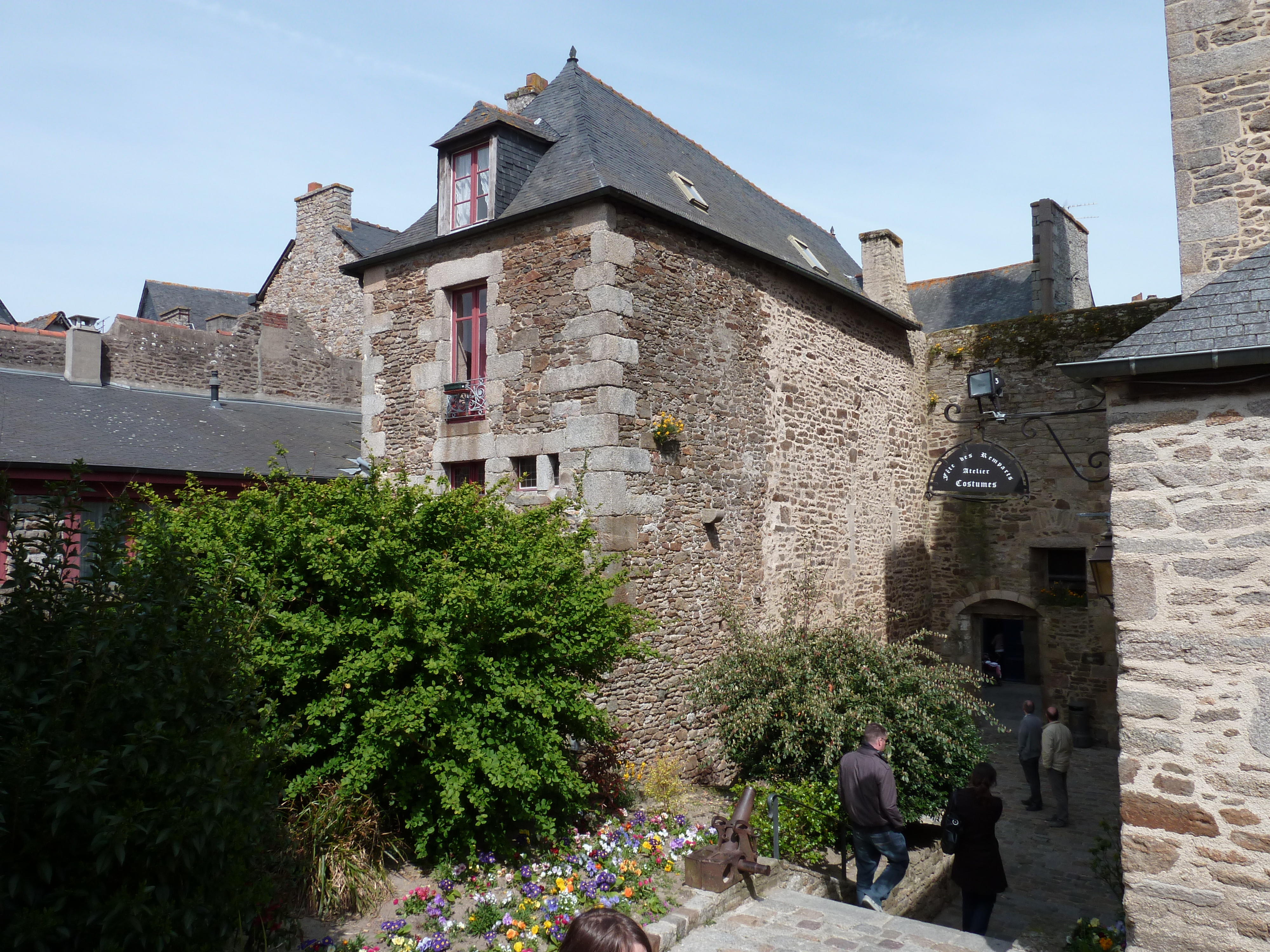 Picture France Dinan Dinan clock tower 2010-04 22 - Center Dinan clock tower