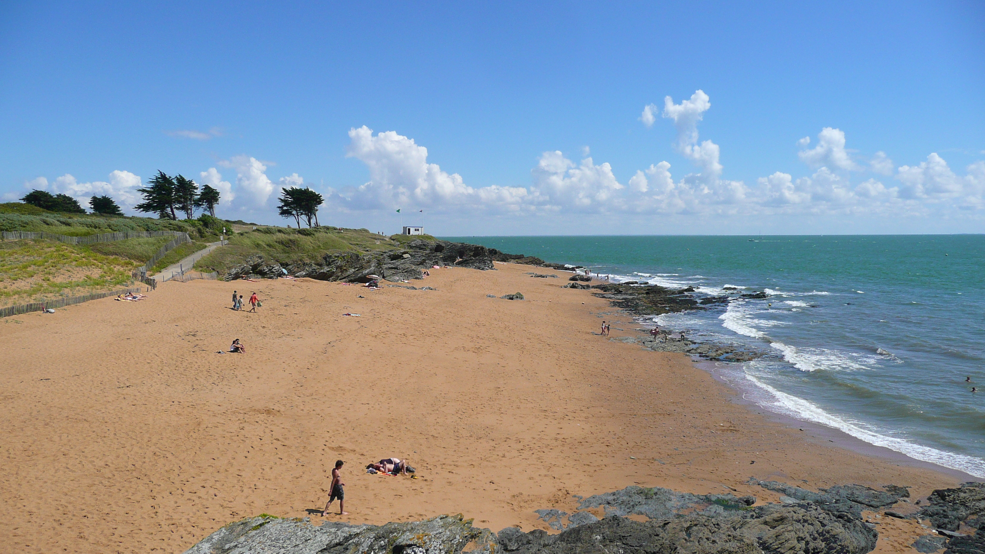 Picture France Pornic Plage de l'etang 2007-07 26 - History Plage de l'etang