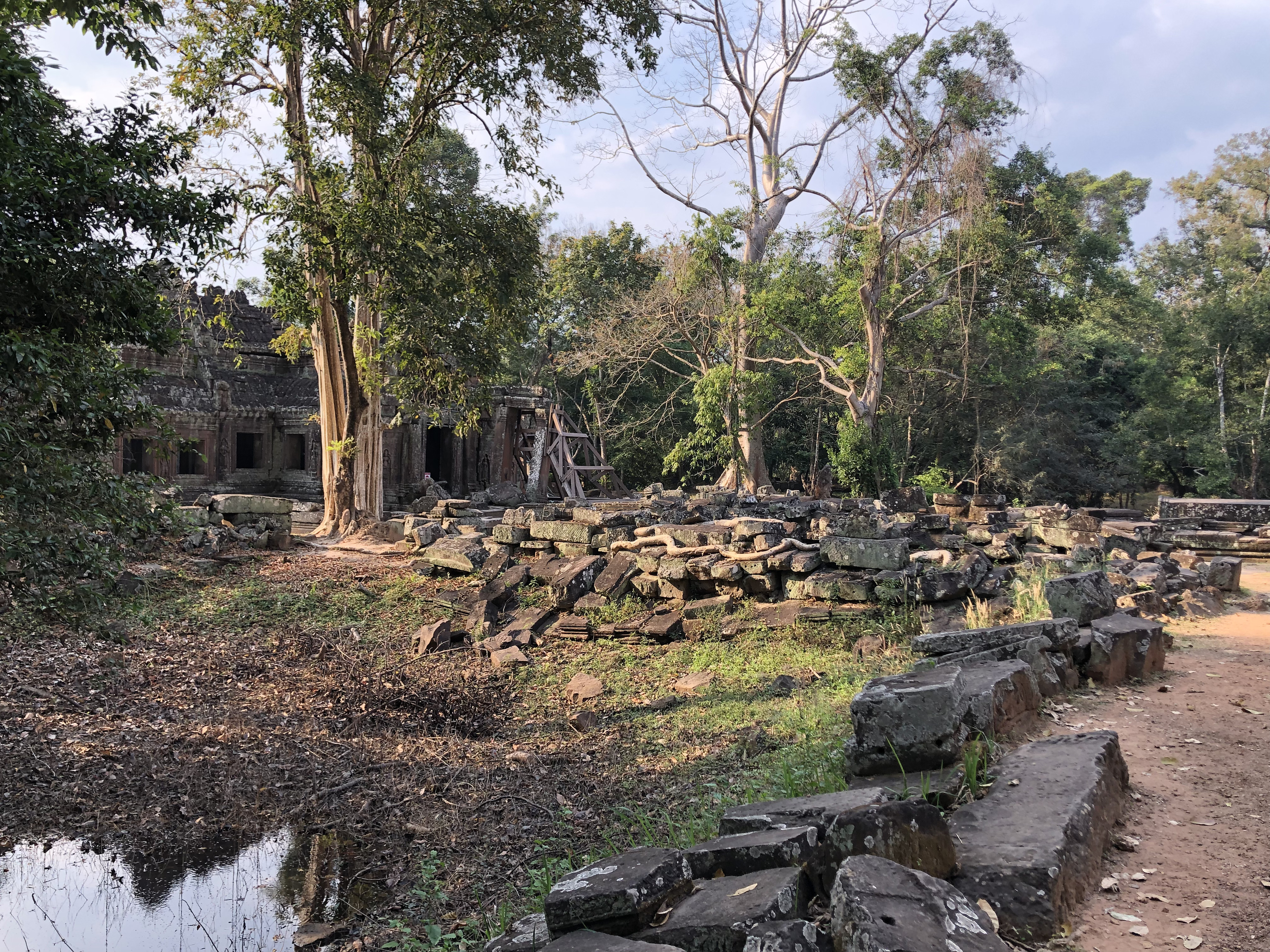 Picture Cambodia Siem Reap Banteay Kdei 2023-01 16 - Center Banteay Kdei