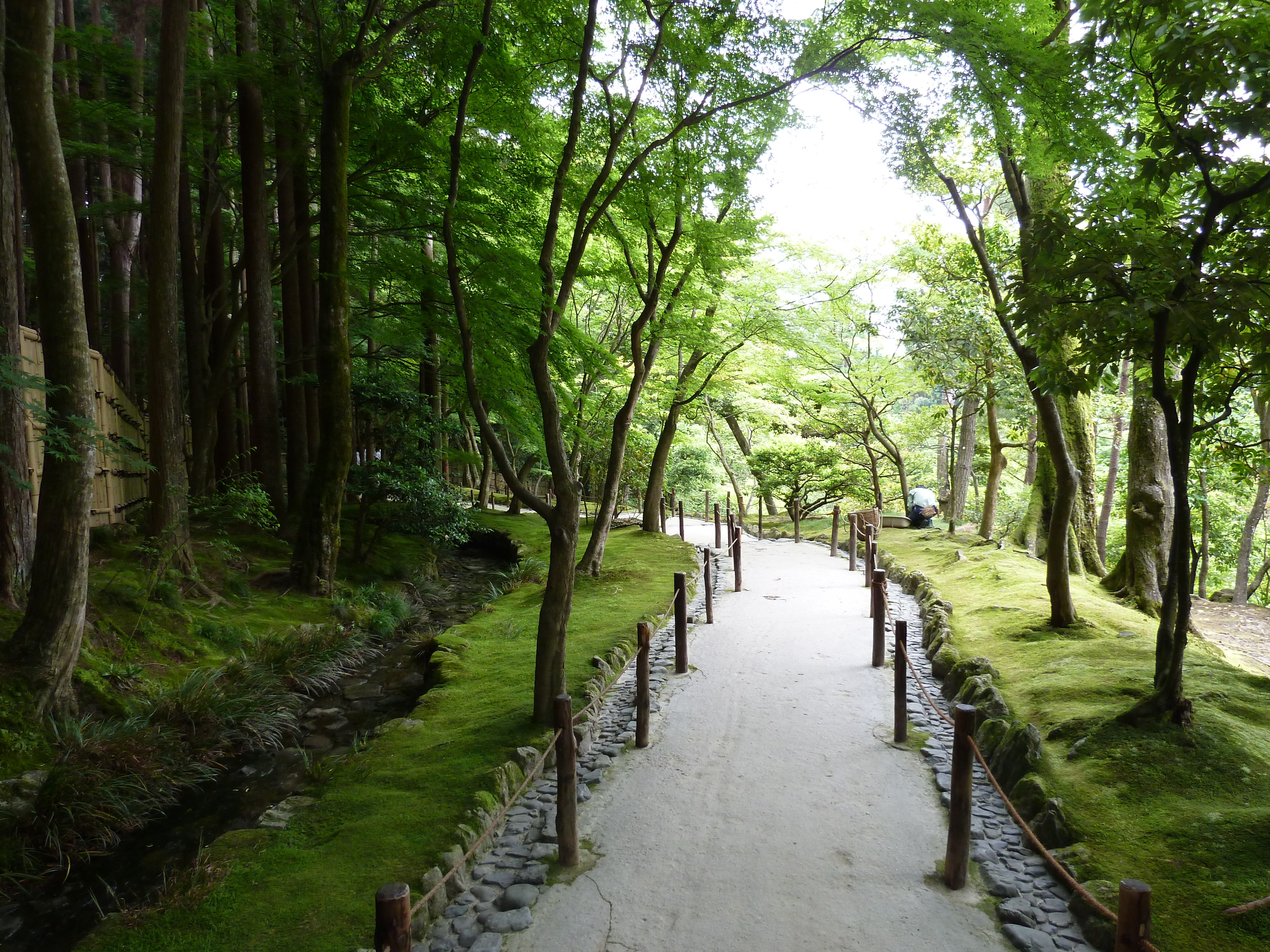 Picture Japan Kyoto Ginkakuji Temple(Silver Pavilion) 2010-06 10 - Recreation Ginkakuji Temple(Silver Pavilion)