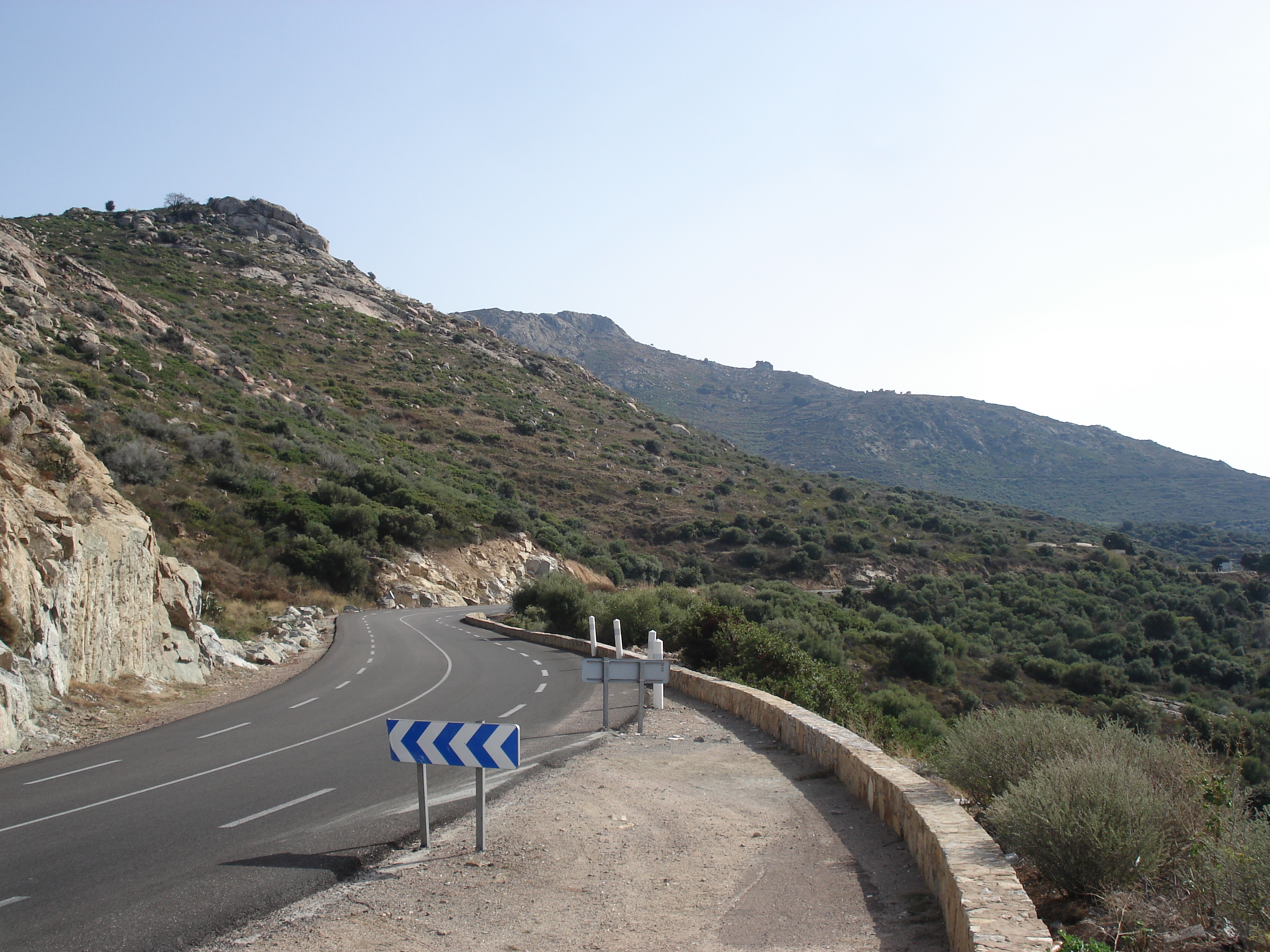 Picture France Corsica Ile Rousse to Calvi Road 2006-09 4 - History Ile Rousse to Calvi Road