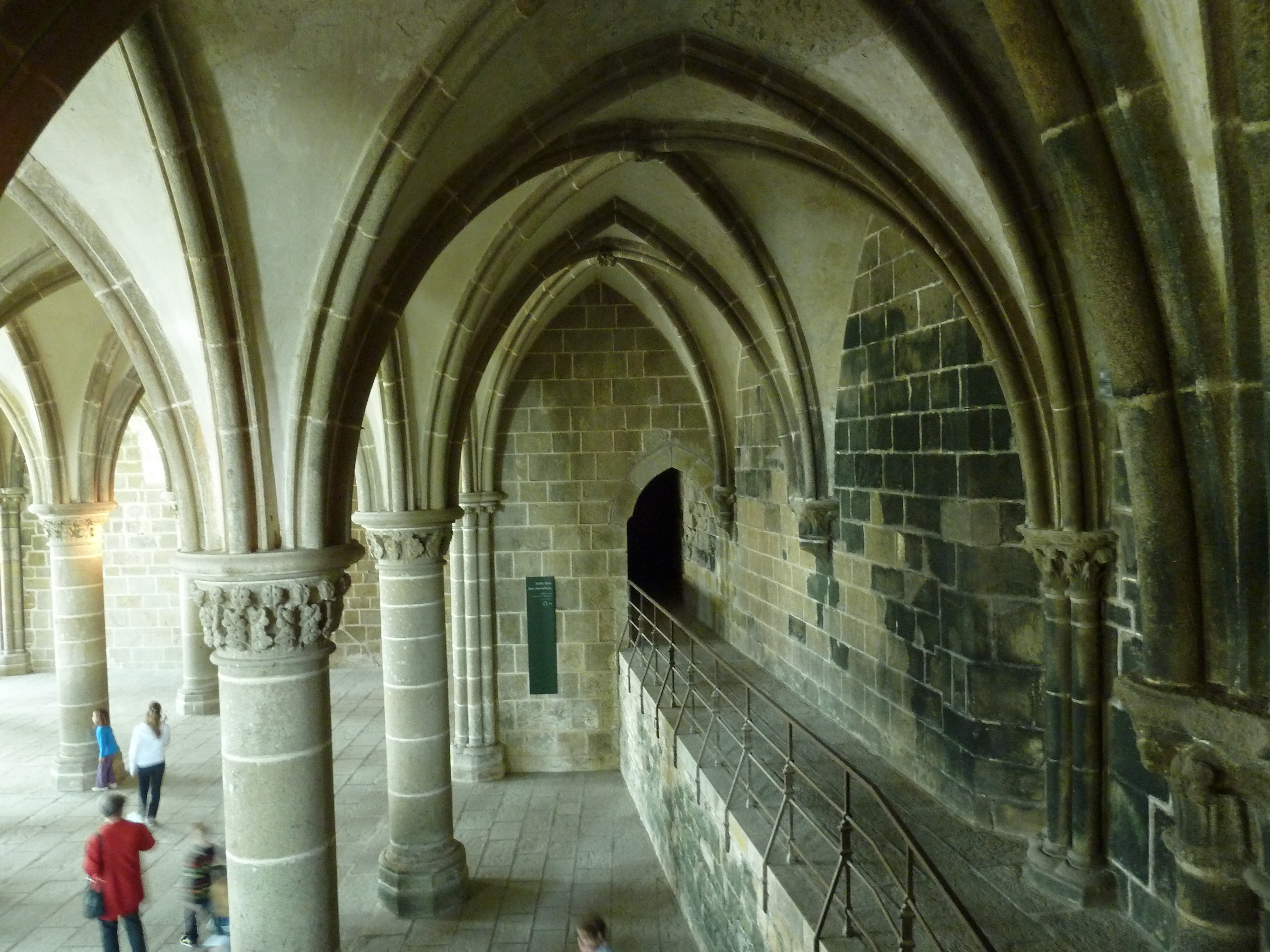 Picture France Mont St Michel Mont St Michel Abbey 2010-04 28 - Center Mont St Michel Abbey