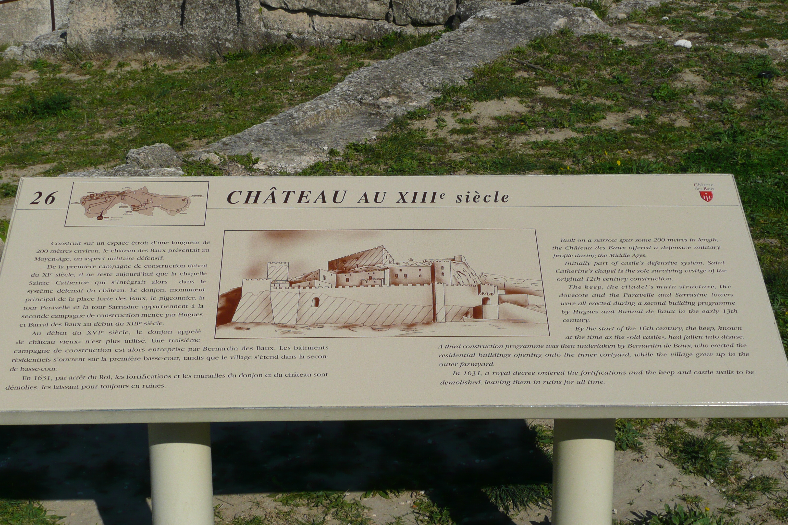 Picture France Baux de Provence Baux de Provence Castle 2008-04 155 - Around Baux de Provence Castle