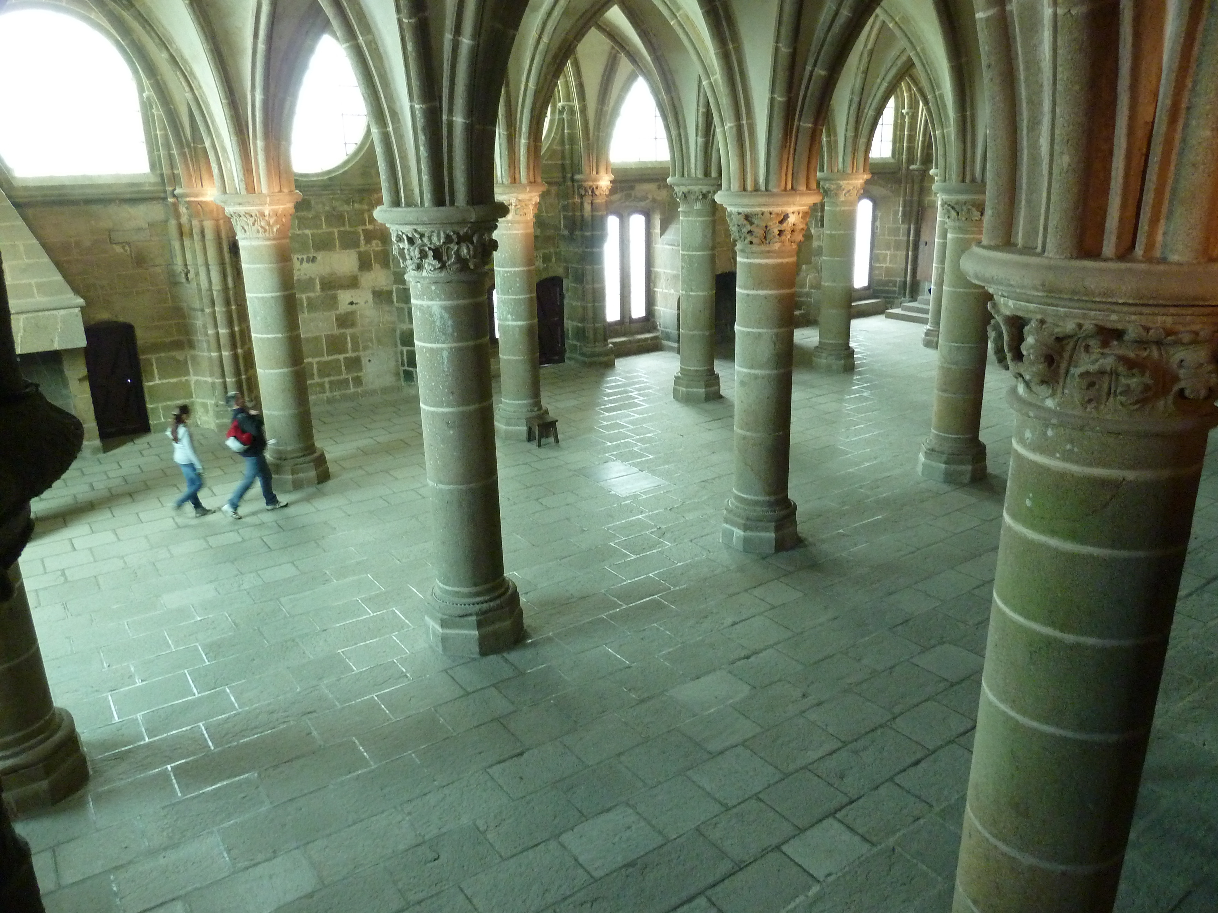 Picture France Mont St Michel Mont St Michel Abbey 2010-04 143 - Tour Mont St Michel Abbey