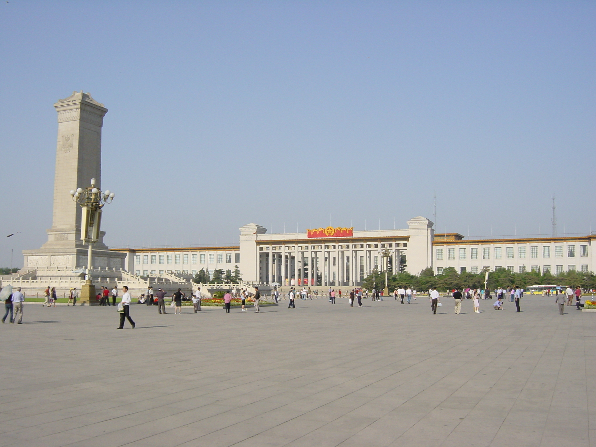 Picture China Beijing Tiananmen 2002-05 8 - Discovery Tiananmen