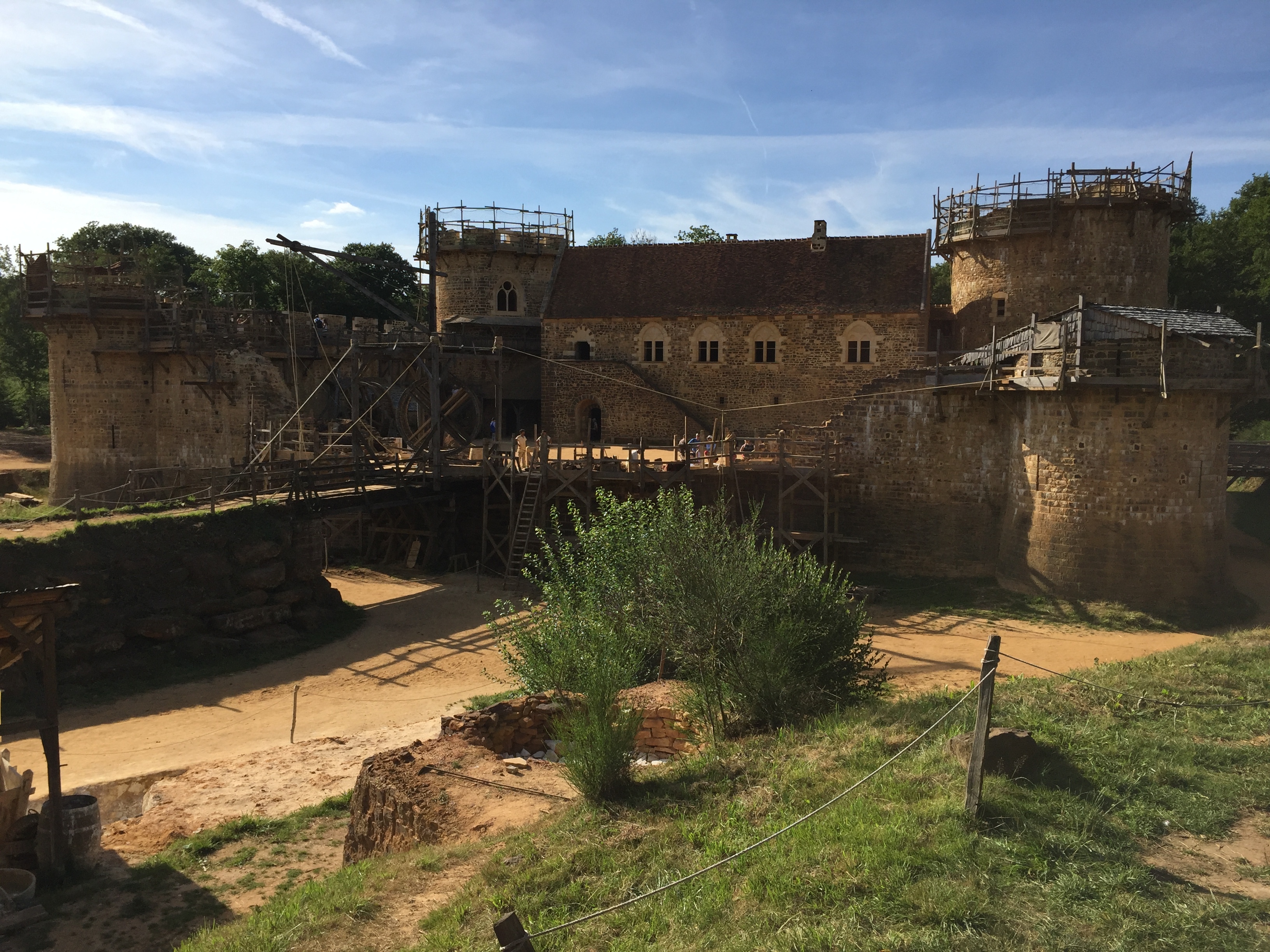 Picture France Guedelon 2017-07 31 - Center Guedelon