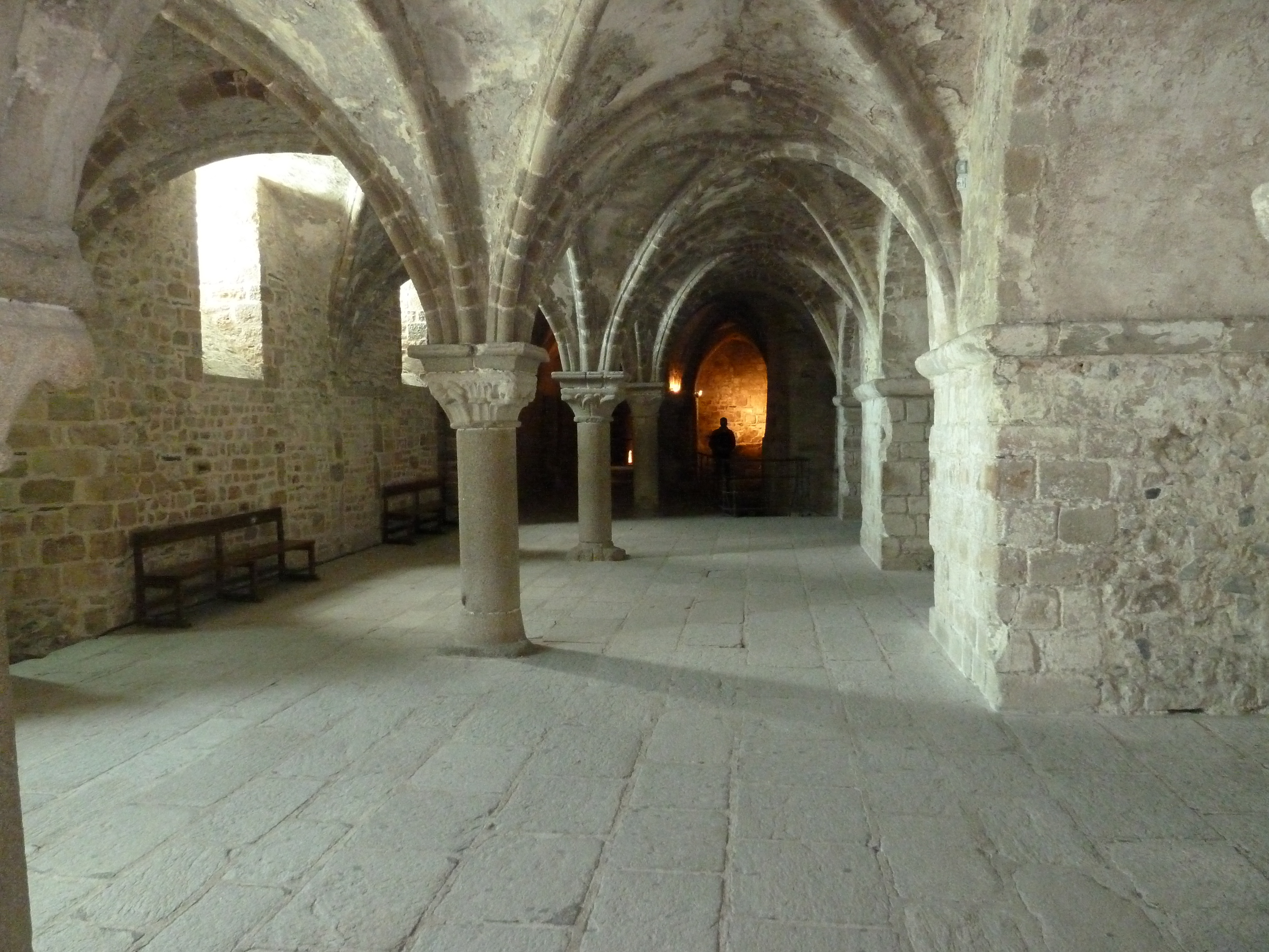 Picture France Mont St Michel Mont St Michel Abbey 2010-04 114 - History Mont St Michel Abbey