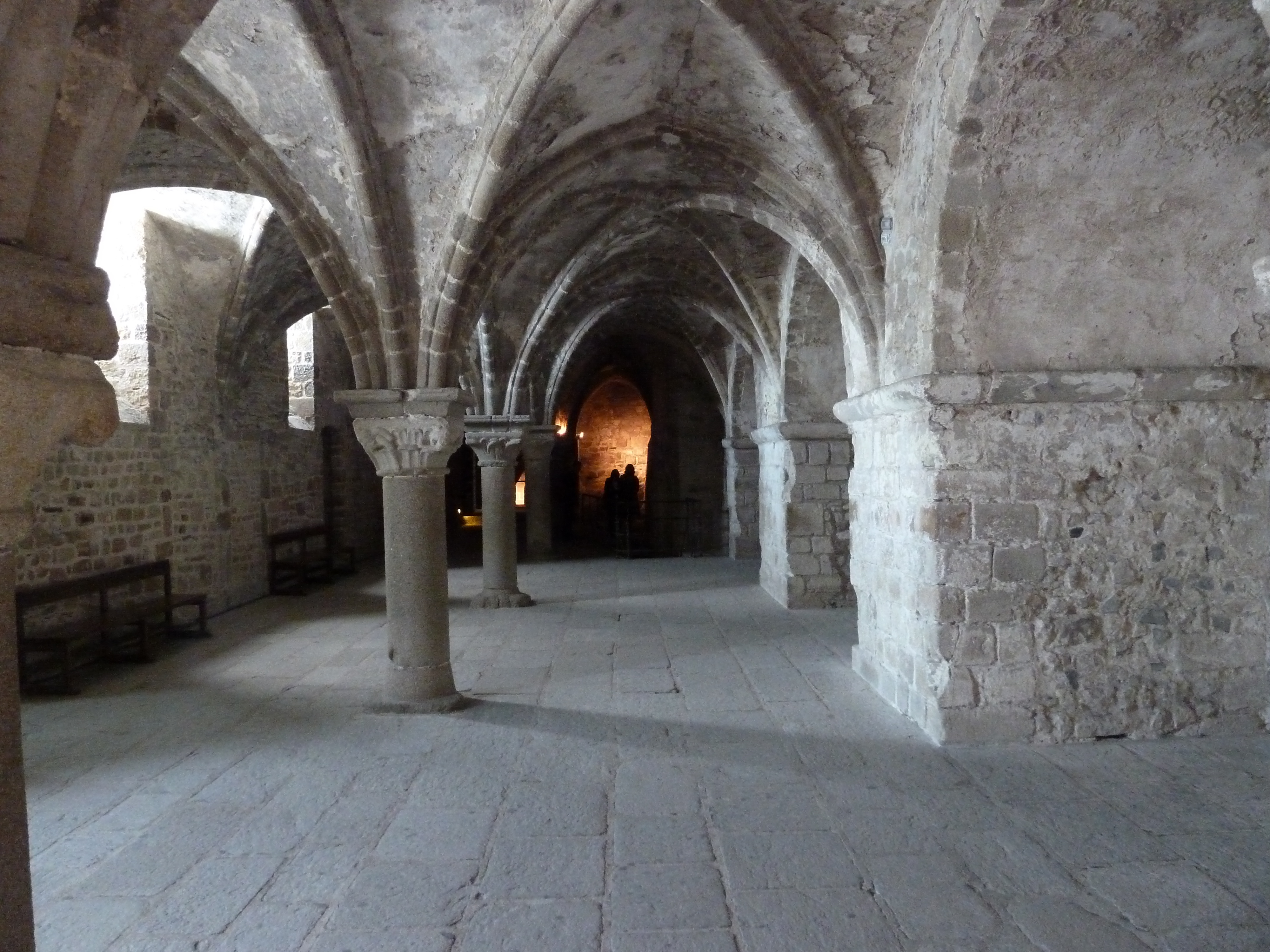 Picture France Mont St Michel Mont St Michel Abbey 2010-04 12 - Recreation Mont St Michel Abbey