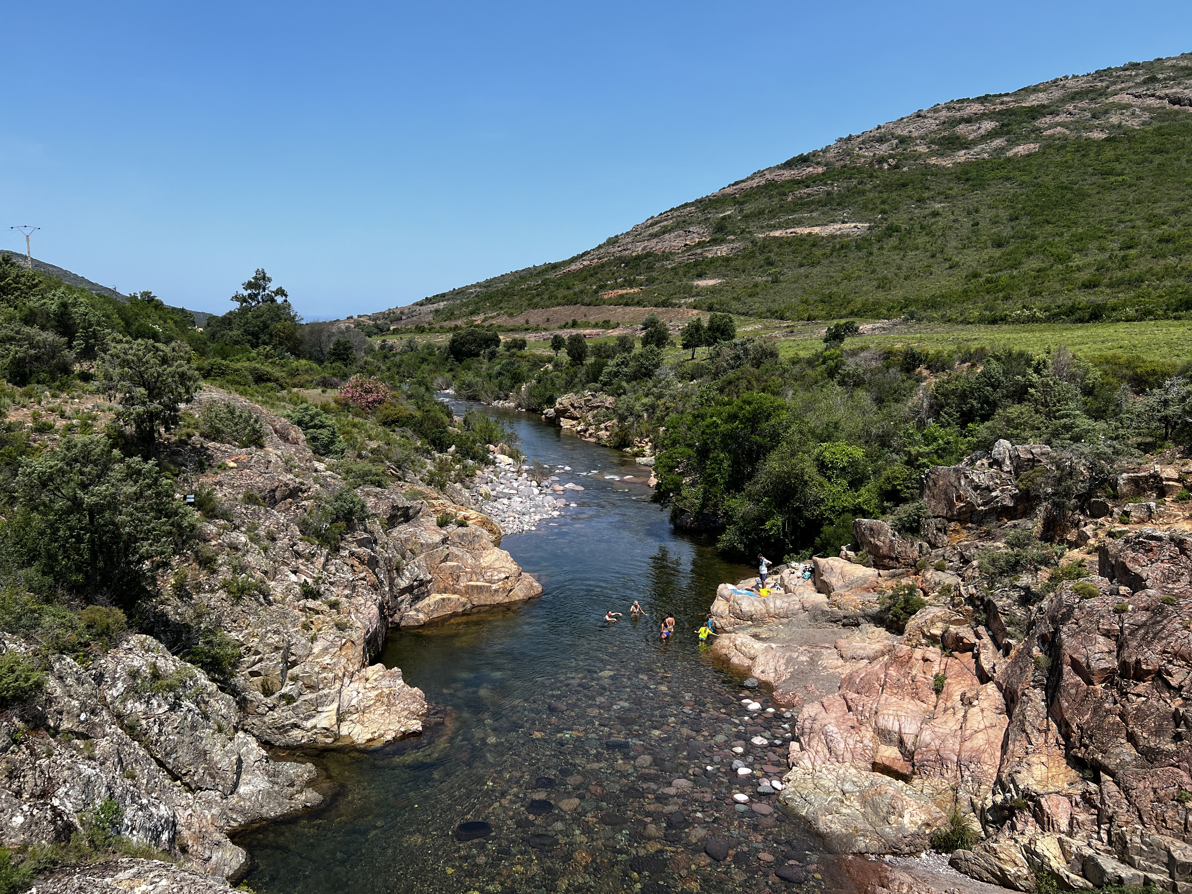 Picture France Corsica Fango river 2023-06 8 - Recreation Fango river