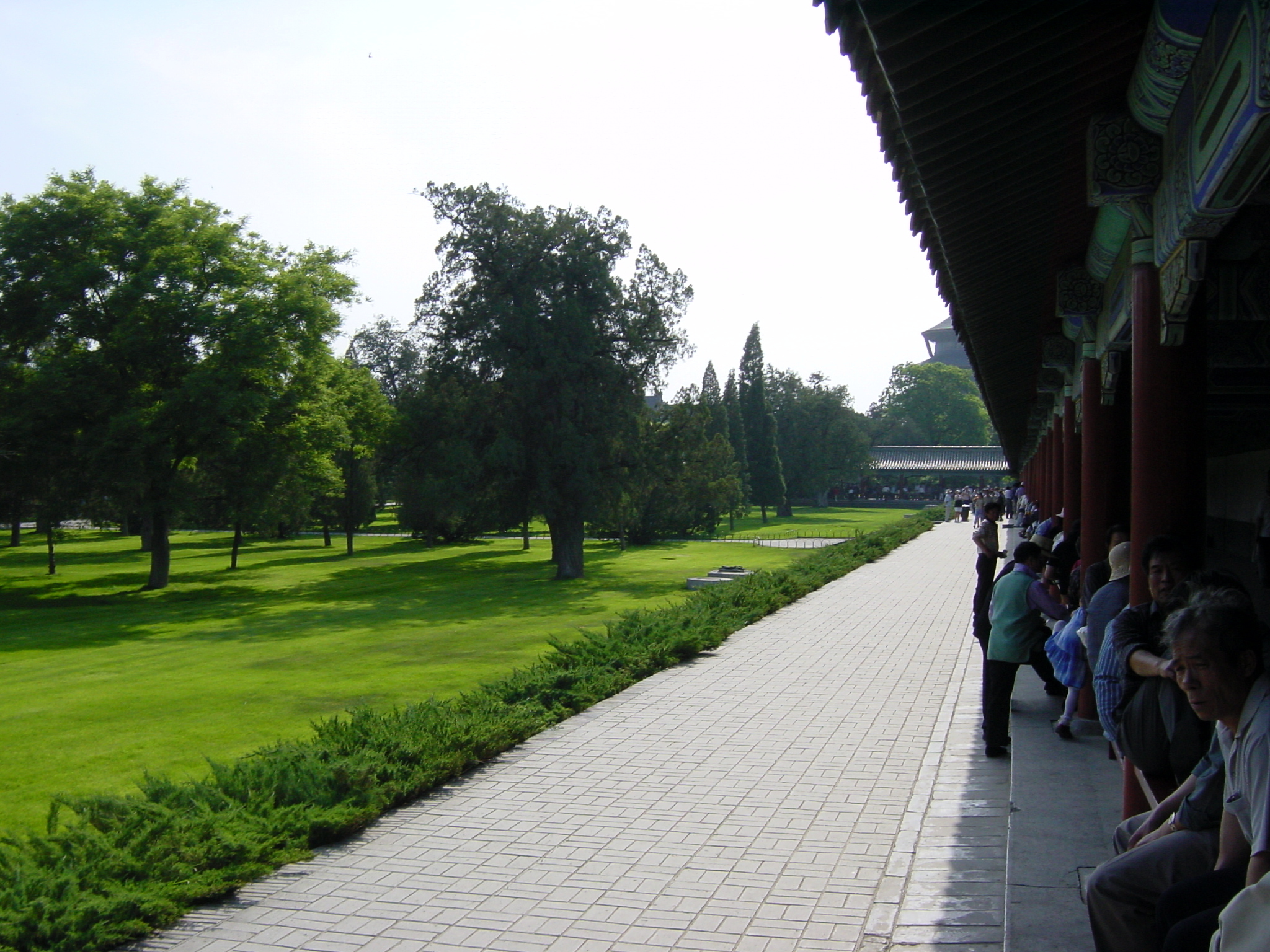 Picture China Beijing Temple of Heaven 2002-05 32 - Recreation Temple of Heaven