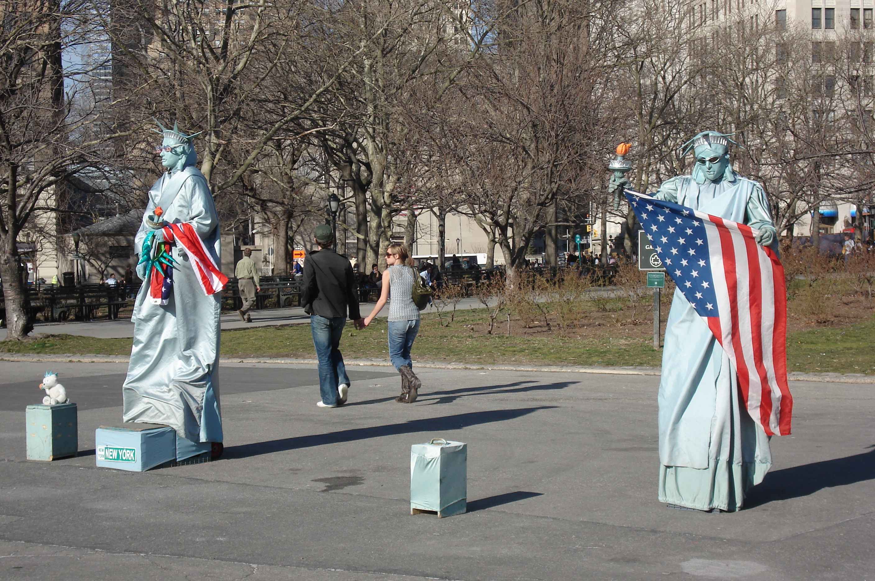 Picture United States New York Battery Park 2006-03 31 - History Battery Park