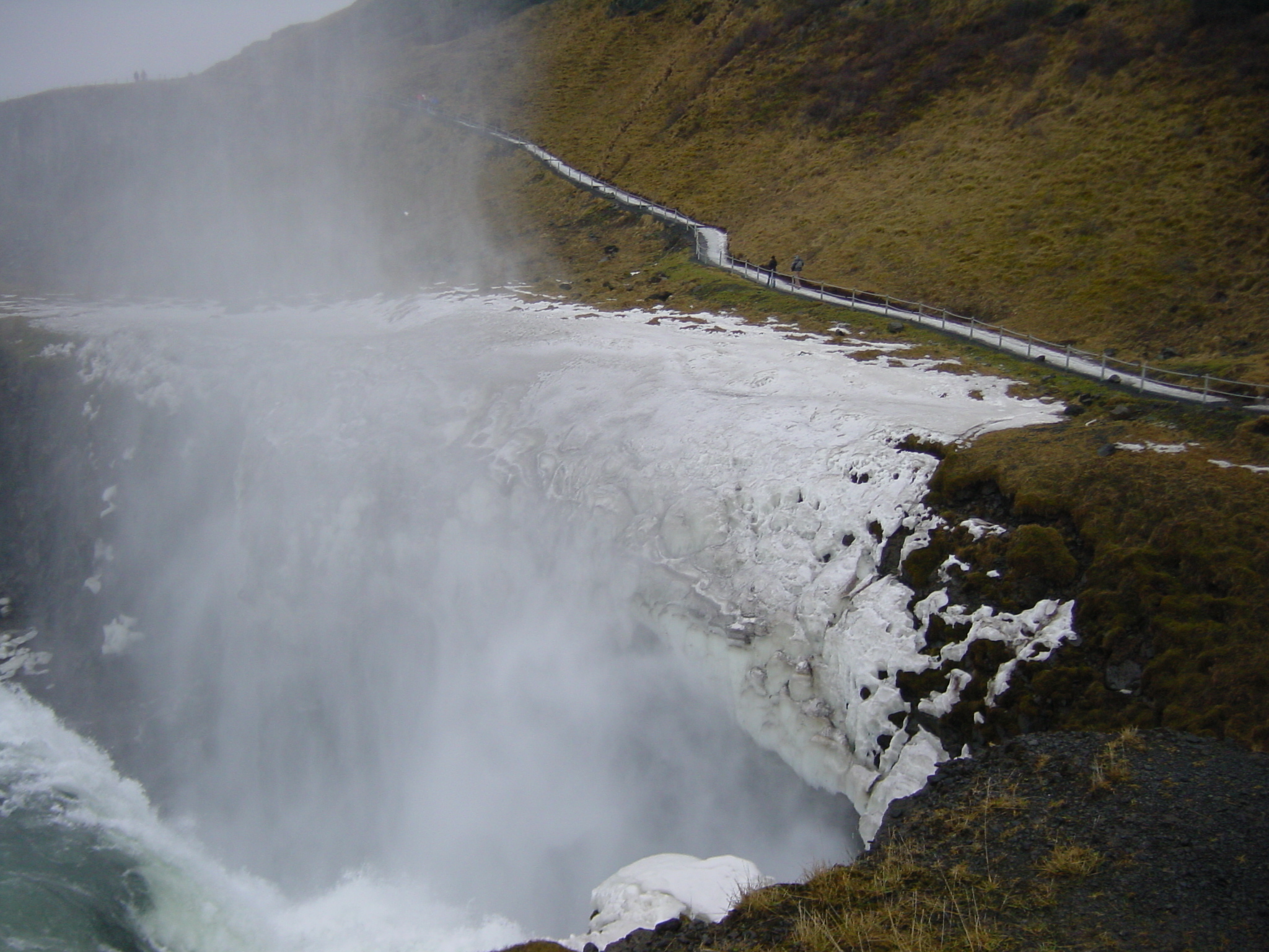 Picture Iceland Gullfoss 2003-03 8 - Center Gullfoss