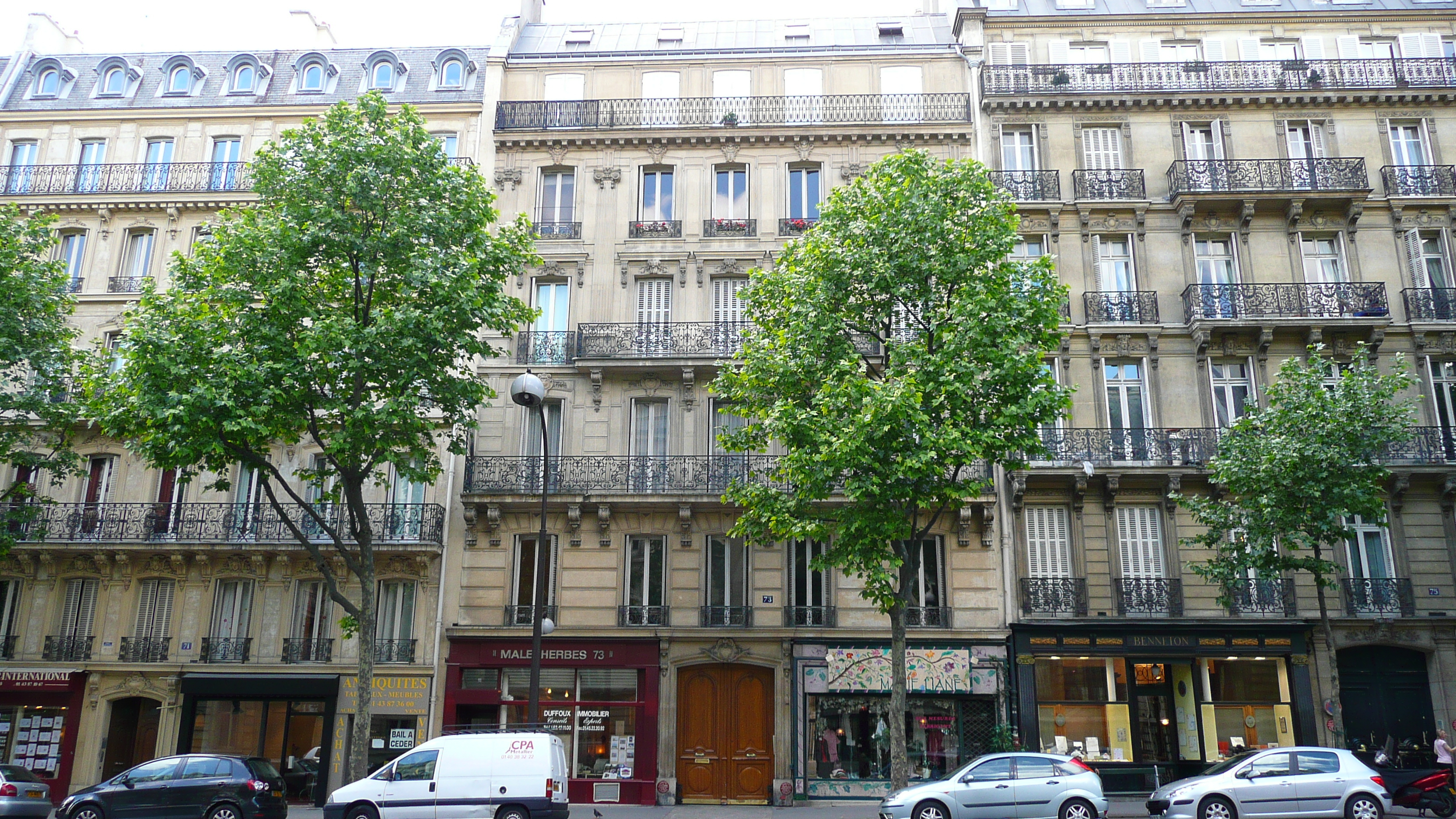 Picture France Paris Boulevard Malesherbes 2007-05 23 - History Boulevard Malesherbes