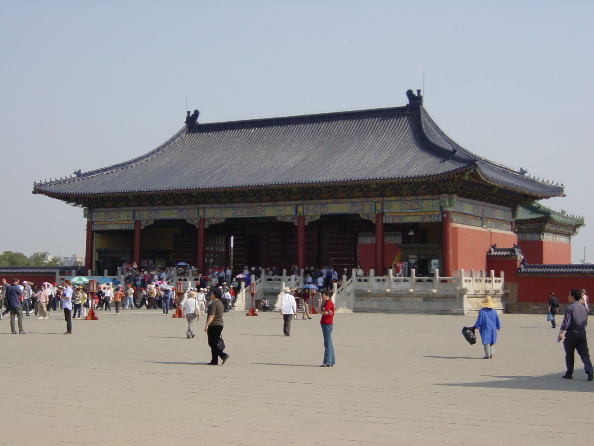 Picture China Beijing Temple of Heaven 2002-05 43 - Recreation Temple of Heaven