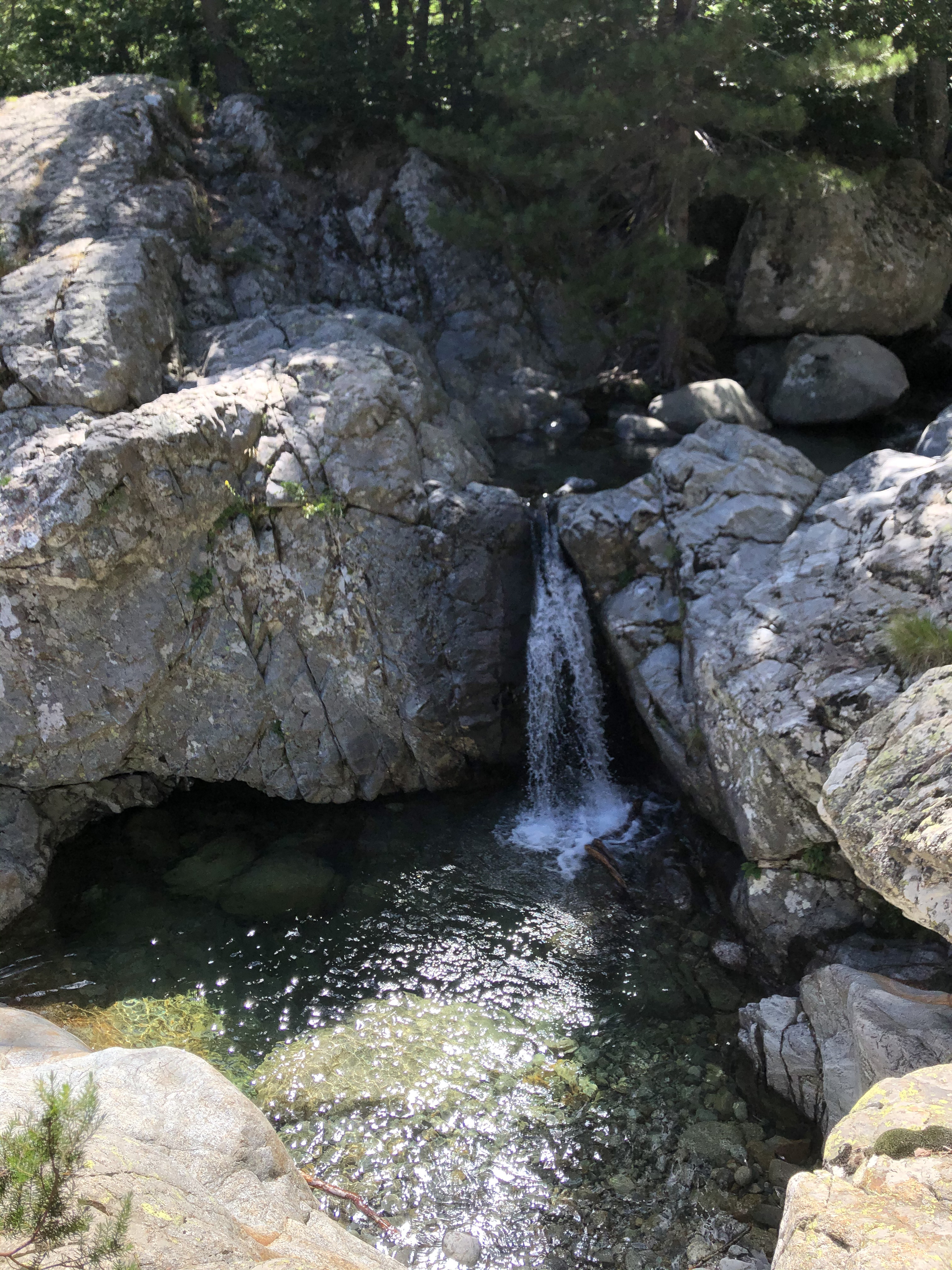 Picture France Corsica Cascade des Anglais 2020-07 3 - Recreation Cascade des Anglais