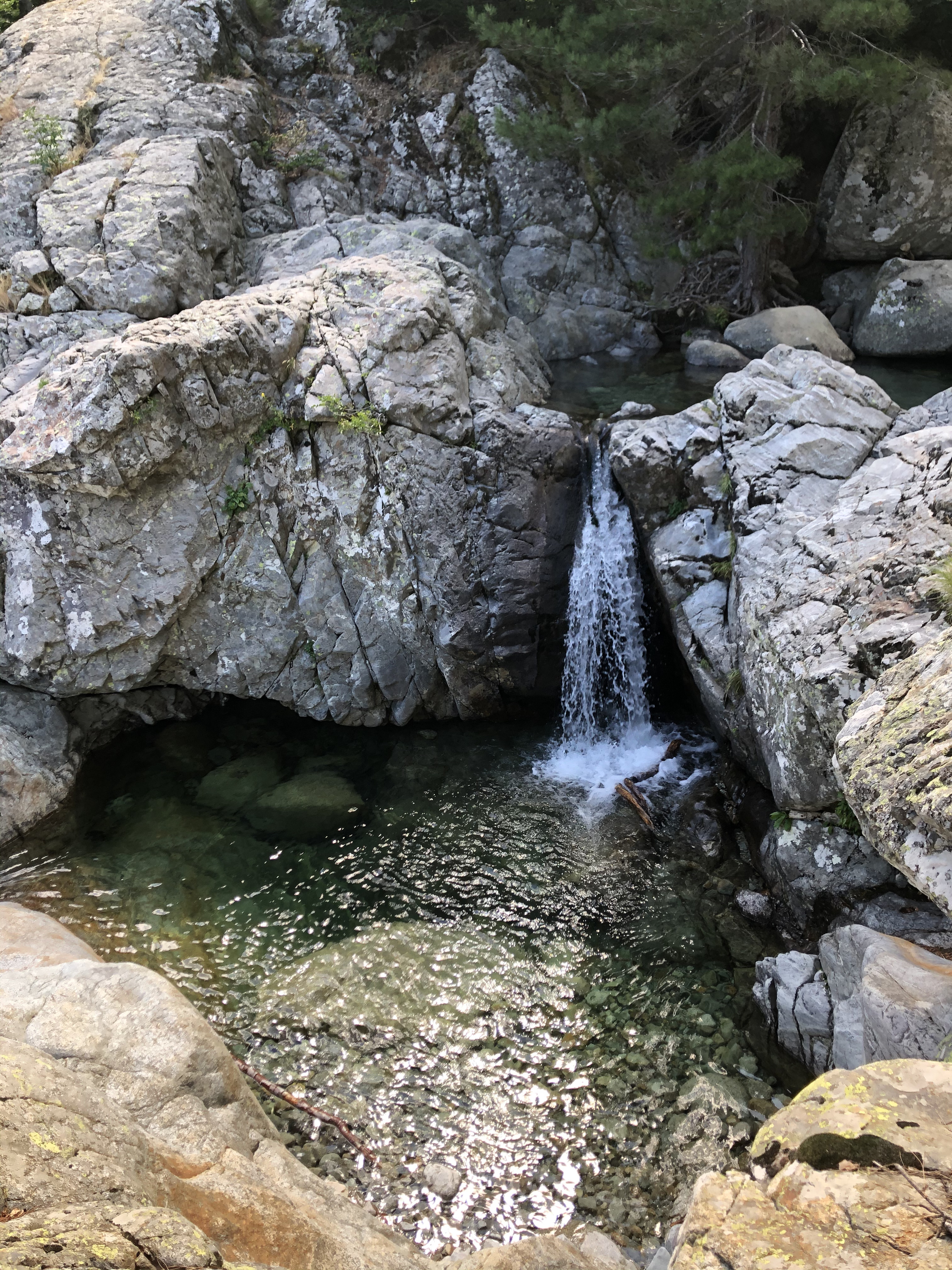 Picture France Corsica Cascade des Anglais 2020-07 7 - Tour Cascade des Anglais