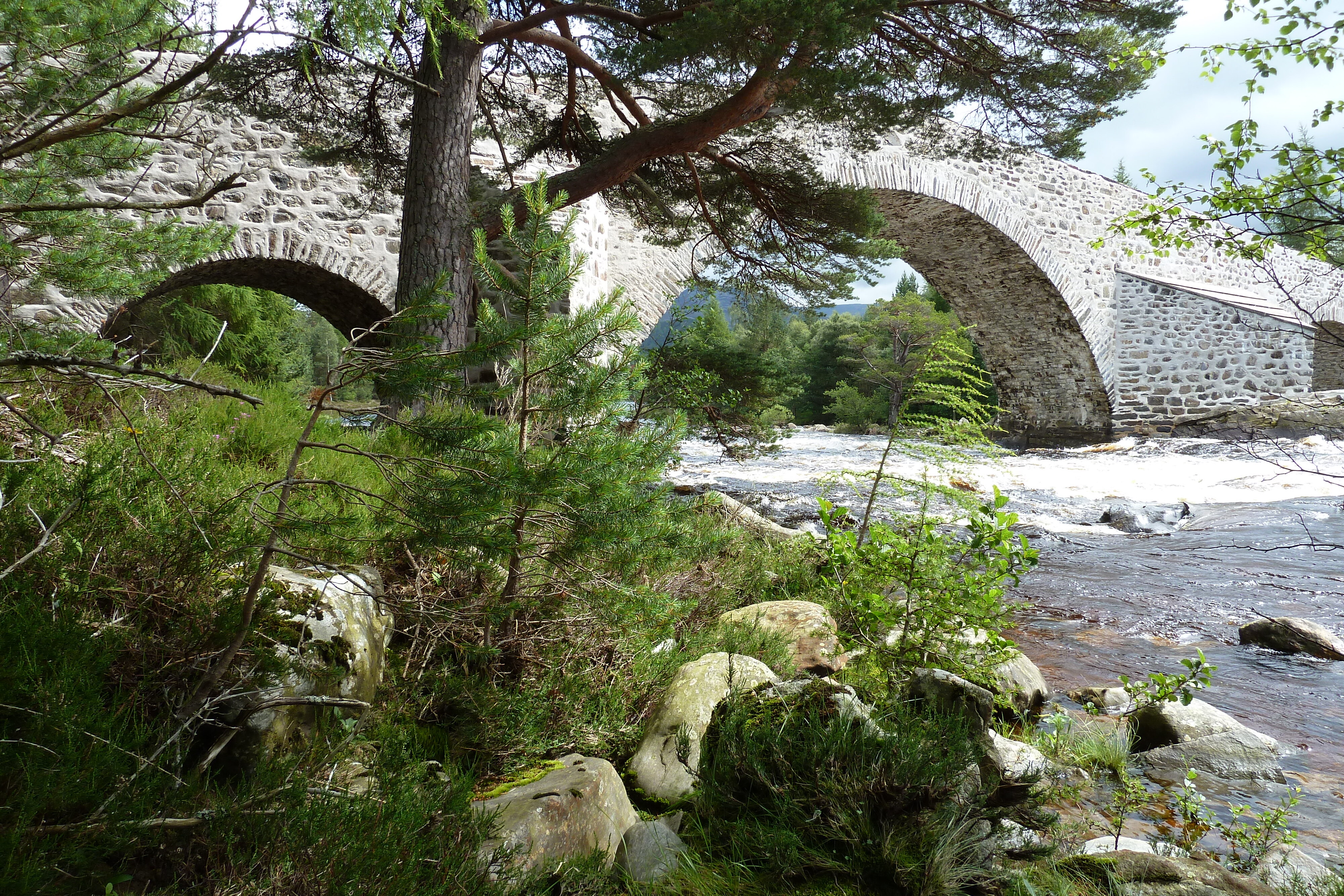 Picture United Kingdom Scotland Cairngorms National Park Invercauld Bridge 2011-07 10 - Center Invercauld Bridge