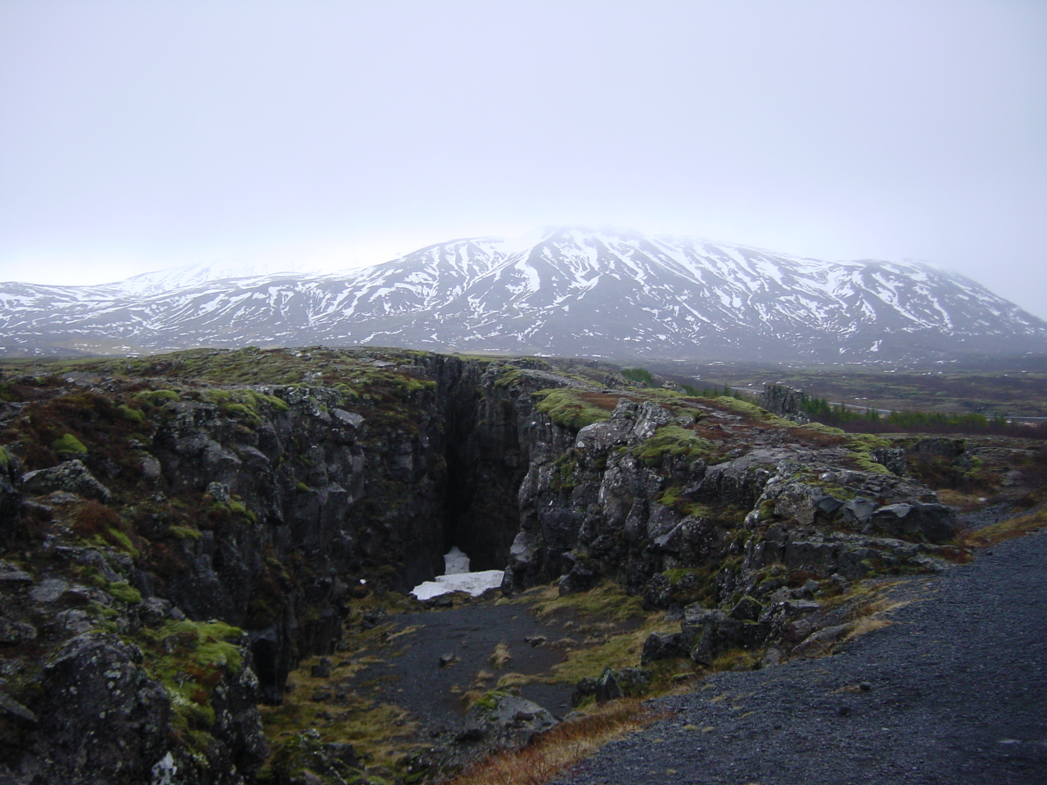 Picture Iceland Road 36 Mosfellbaer to Pingvellir 2003-03 17 - Recreation Road 36 Mosfellbaer to Pingvellir