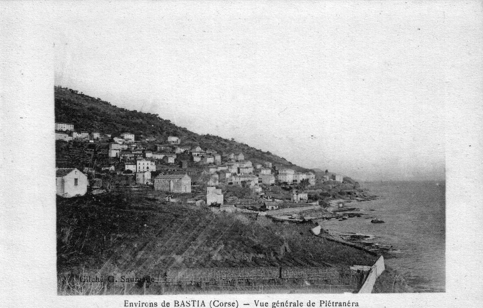 Picture France Corsica Old Postcards bastia 1900-01 177 - Tours bastia