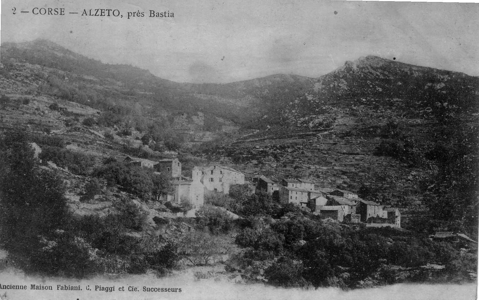 Picture France Corsica Old Postcards bastia 1900-01 16 - Tours bastia