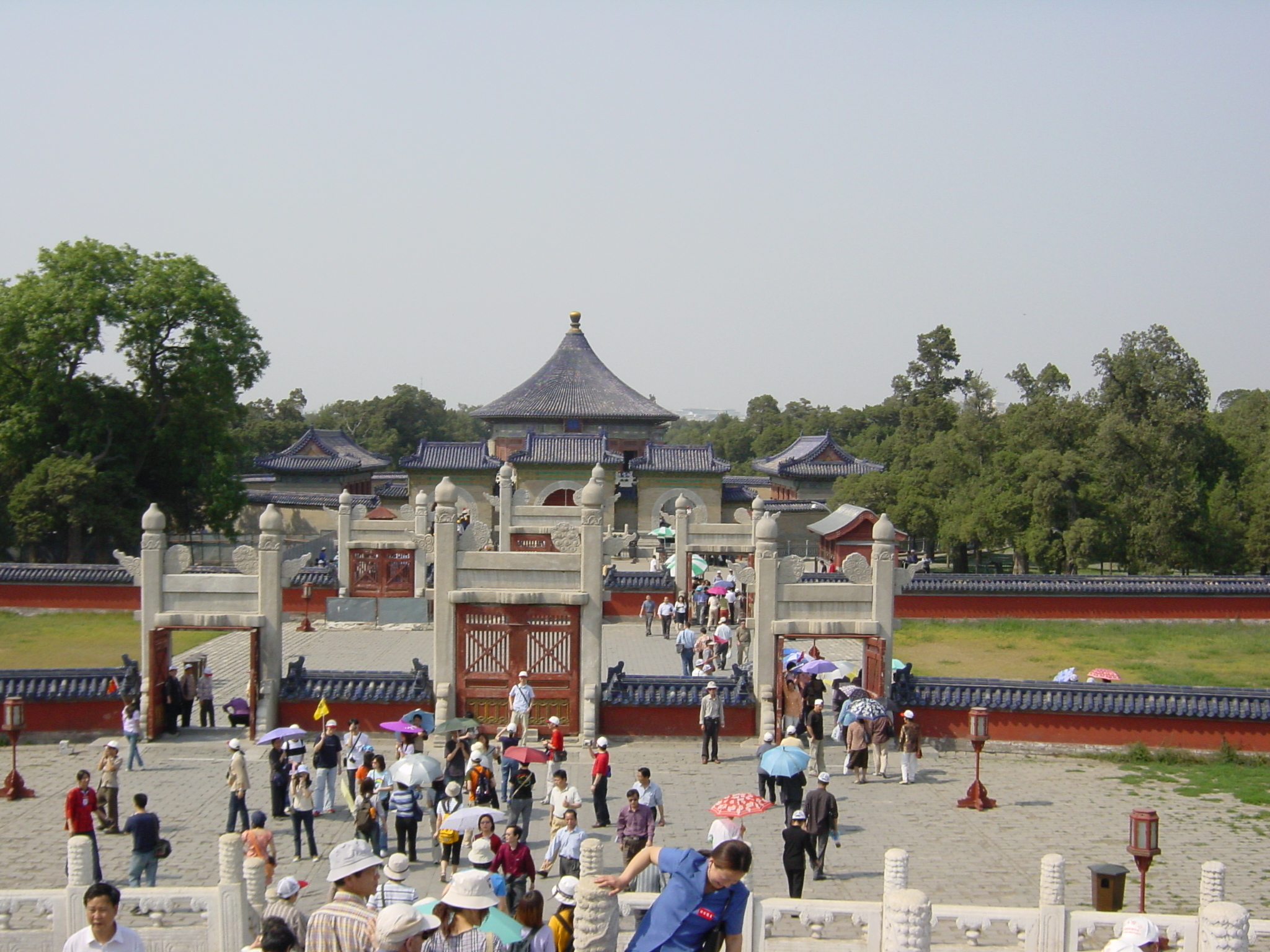 Picture China Beijing Temple of Heaven 2002-05 52 - Recreation Temple of Heaven