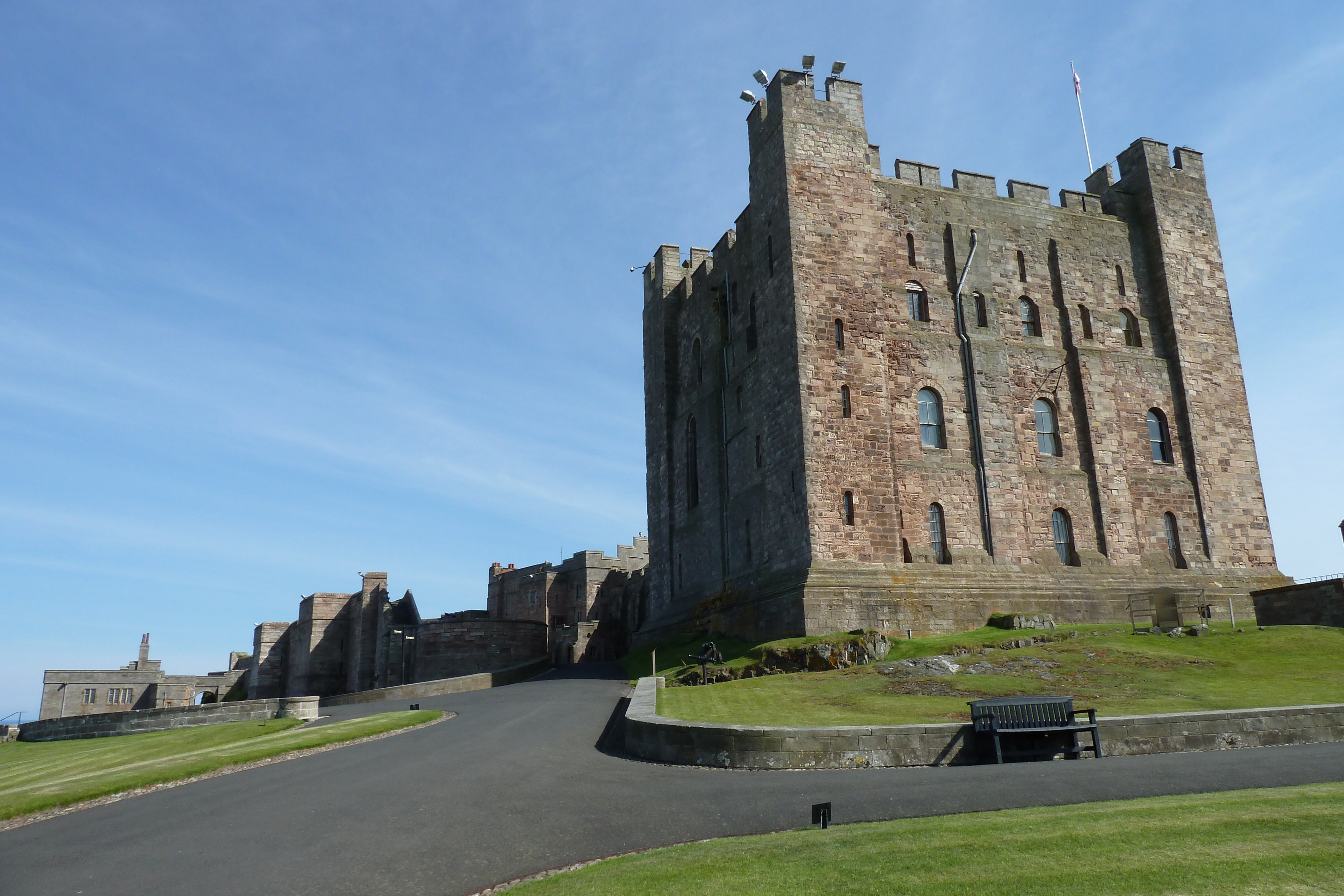 Picture United Kingdom Scotland Bamburgh Castle 2011-07 74 - Center Bamburgh Castle