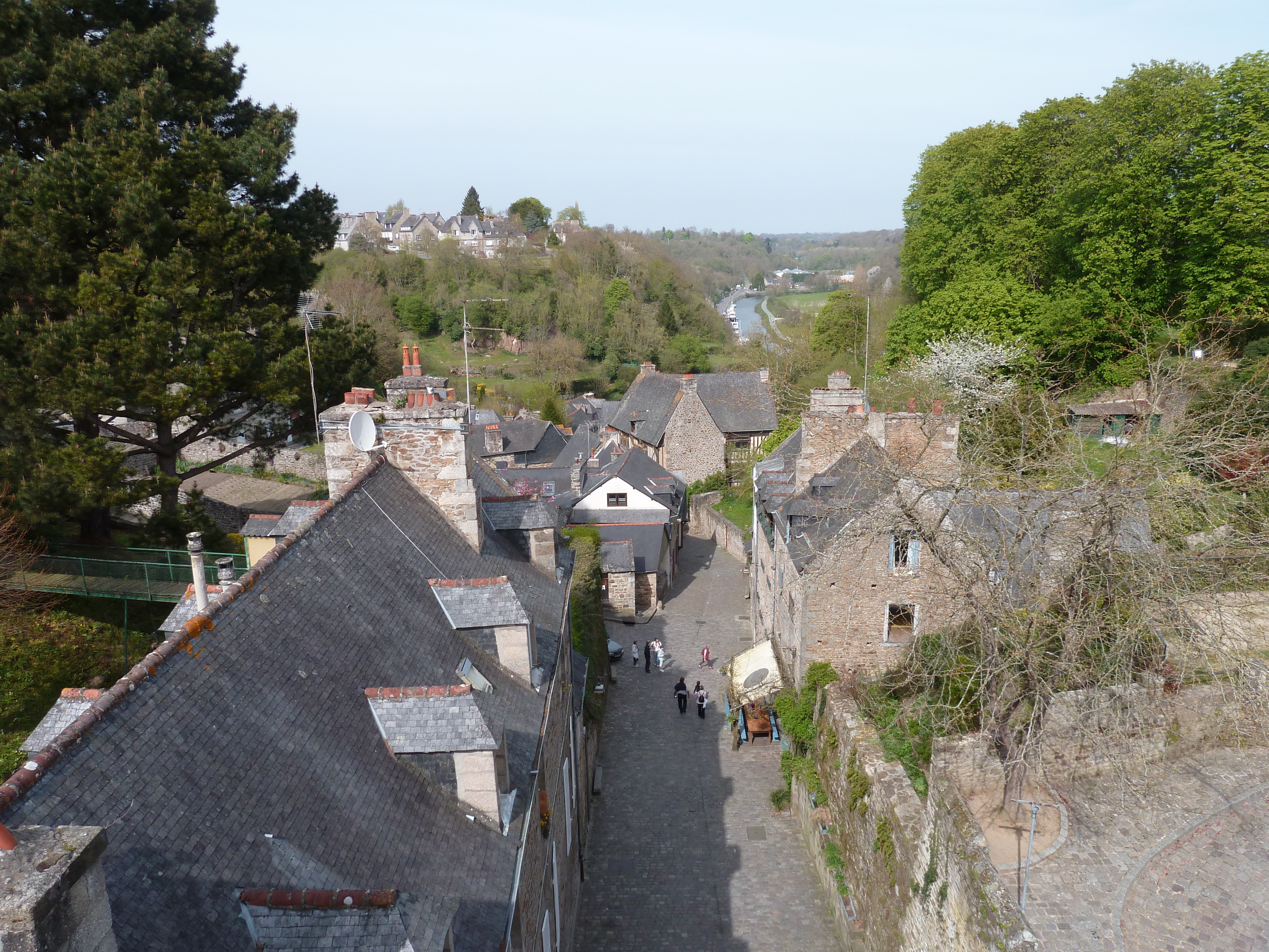 Picture France Dinan Dinan city walls 2010-04 8 - History Dinan city walls