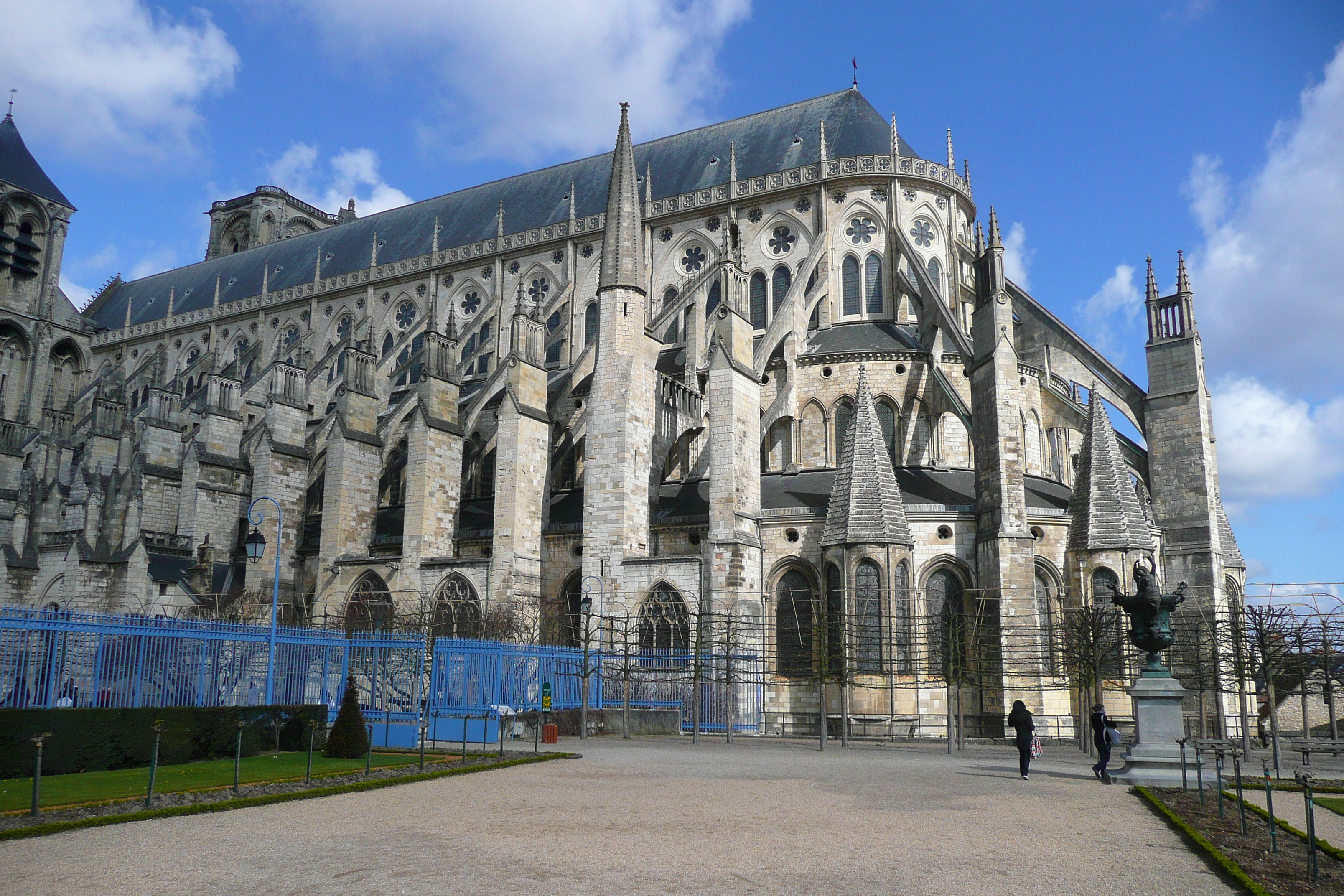 Picture France Bourges Bourges Cathedral 2008-04 15 - Center Bourges Cathedral