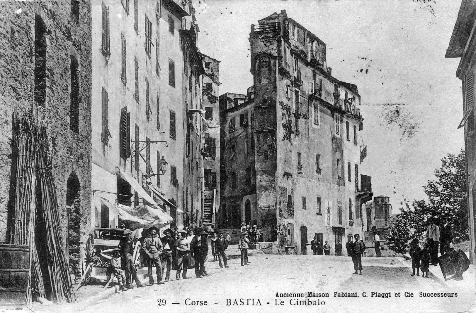 Picture France Corsica Old Postcards bastia 1900-01 137 - History bastia