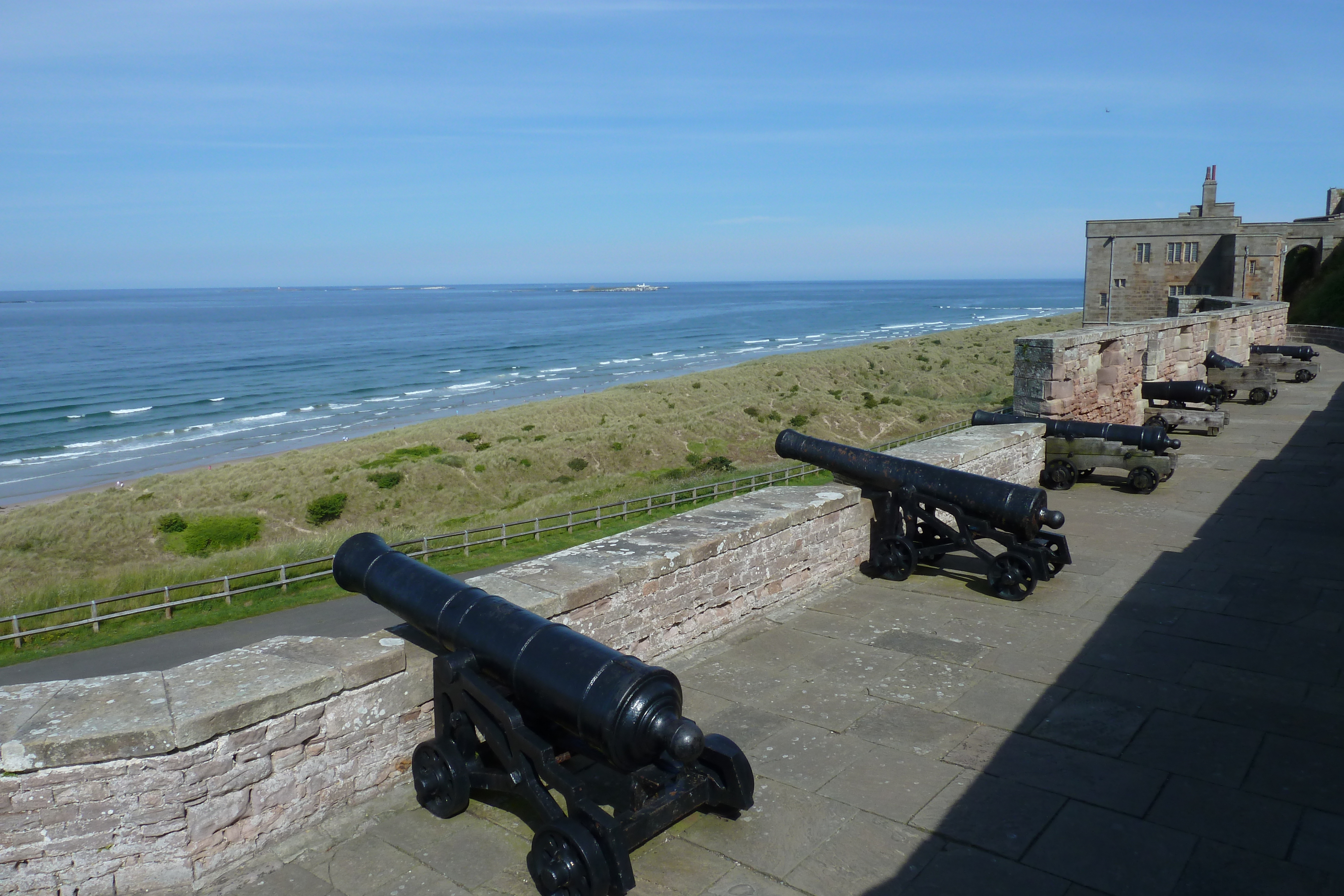 Picture United Kingdom Scotland Bamburgh Castle 2011-07 75 - History Bamburgh Castle