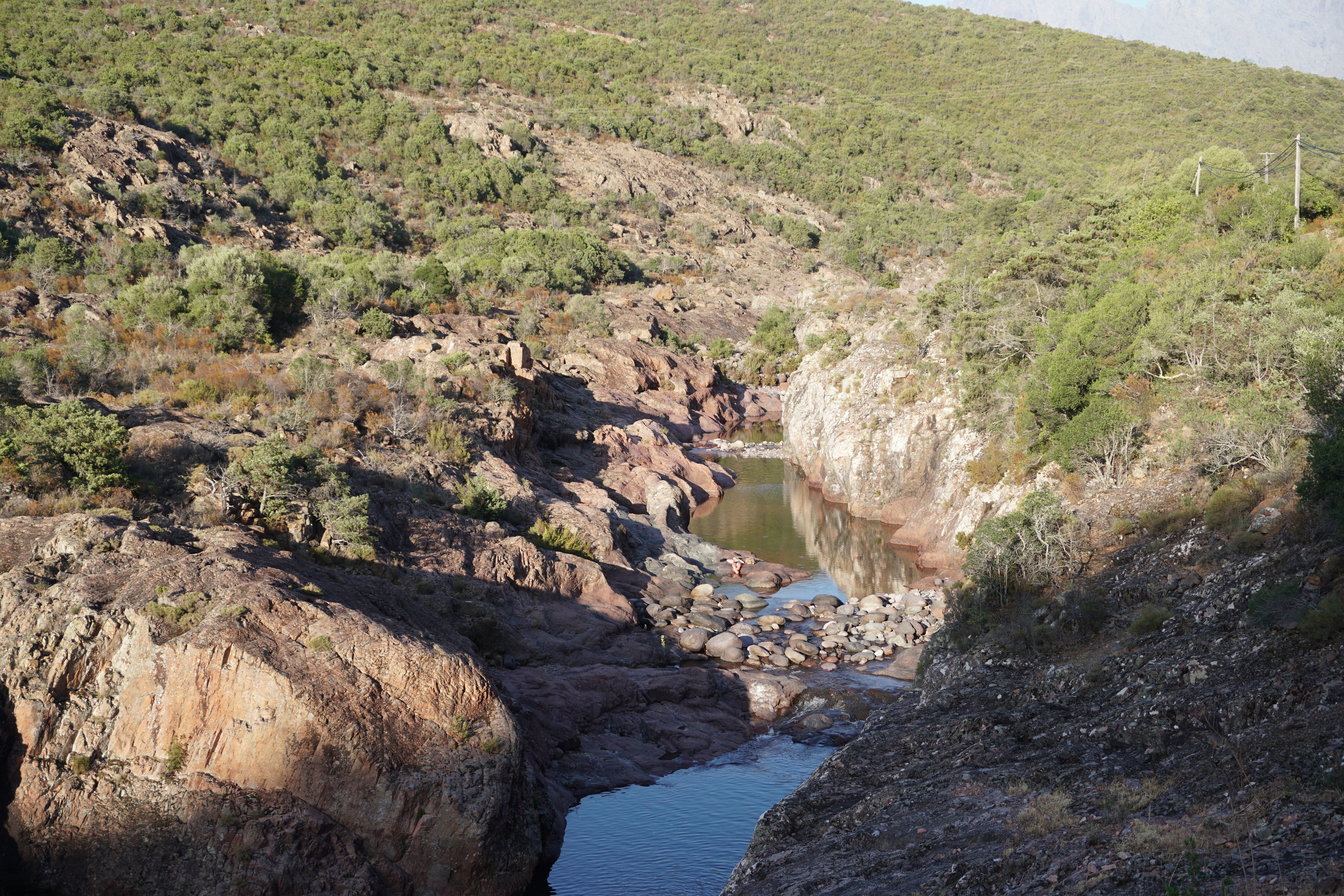 Picture France Corsica Fango river 2017-07 1 - Center Fango river