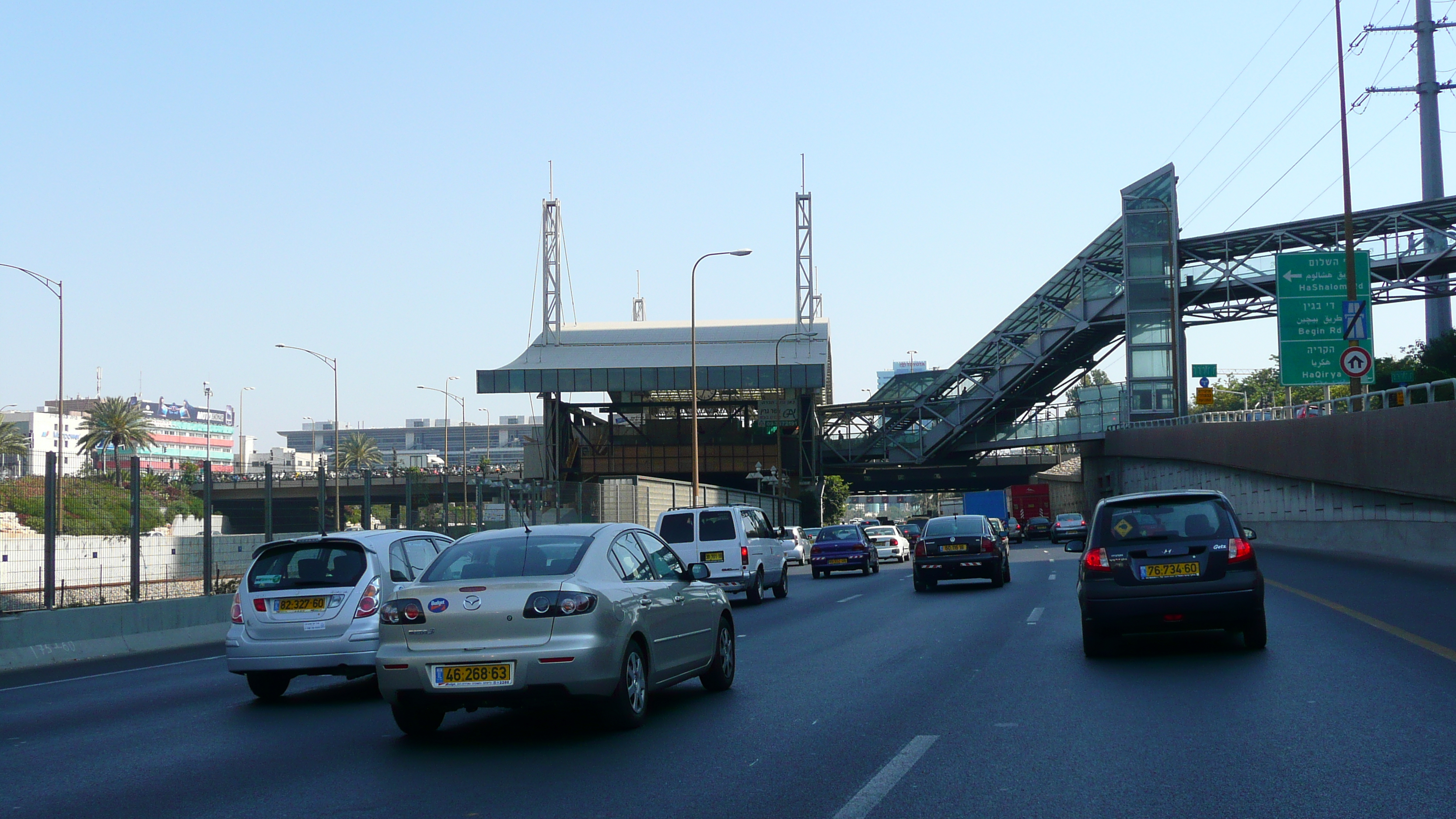 Picture Israel Tel Aviv to Ben Gurion Airport 2007-06 14 - History Tel Aviv to Ben Gurion Airport