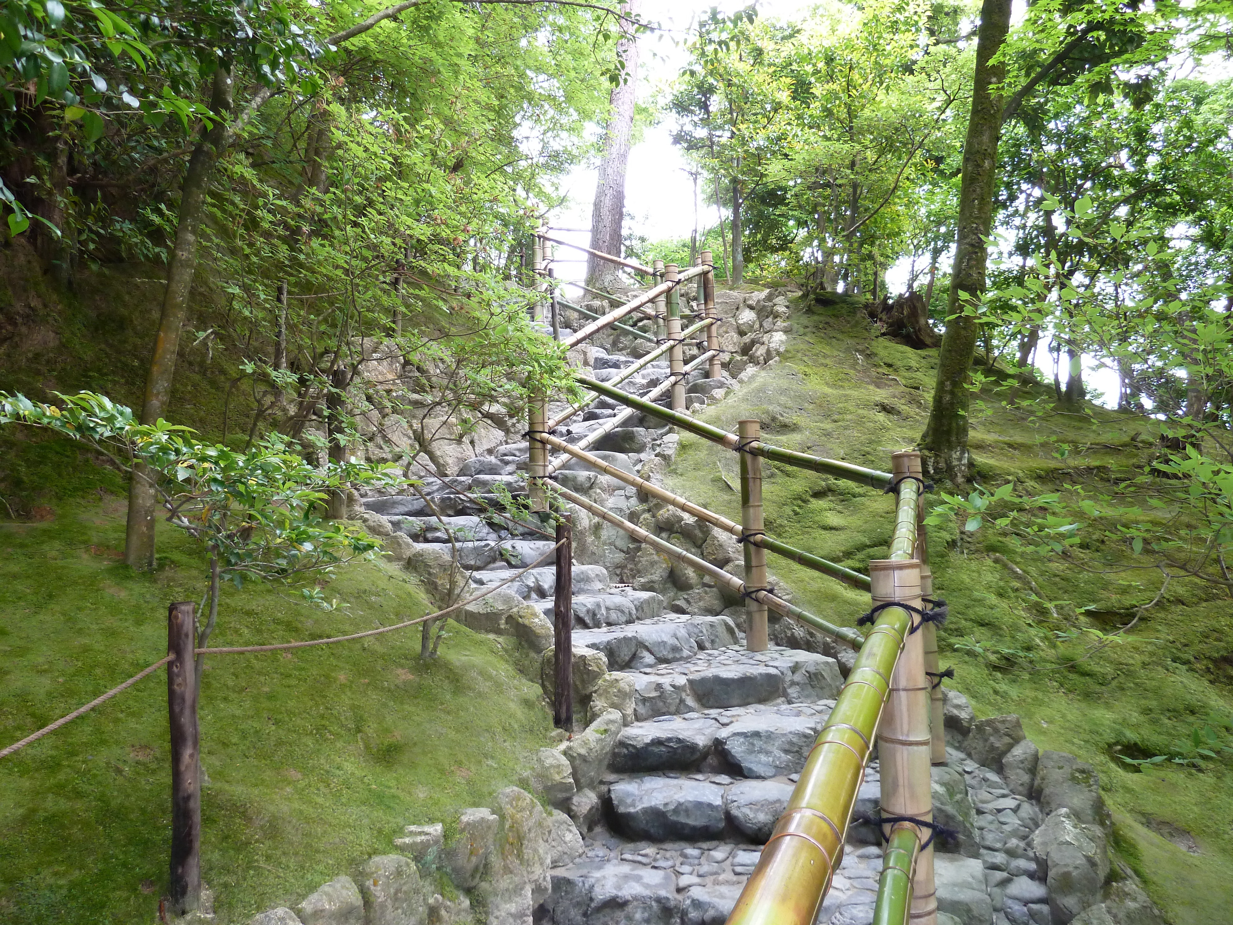 Picture Japan Kyoto Ginkakuji Temple(Silver Pavilion) 2010-06 11 - Center Ginkakuji Temple(Silver Pavilion)