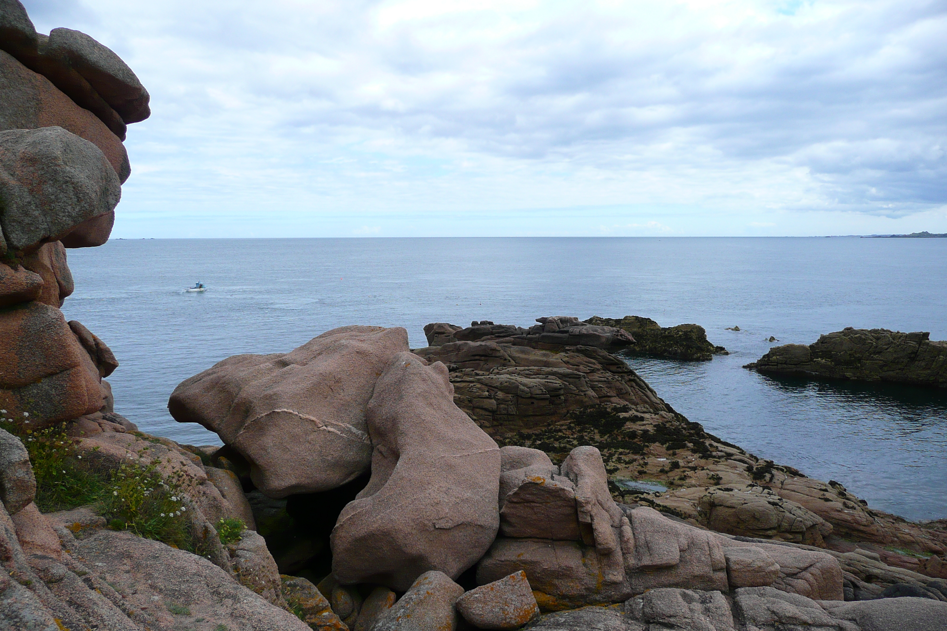 Picture France Perros Guirec Cote de granite rose 2007-08 76 - Discovery Cote de granite rose