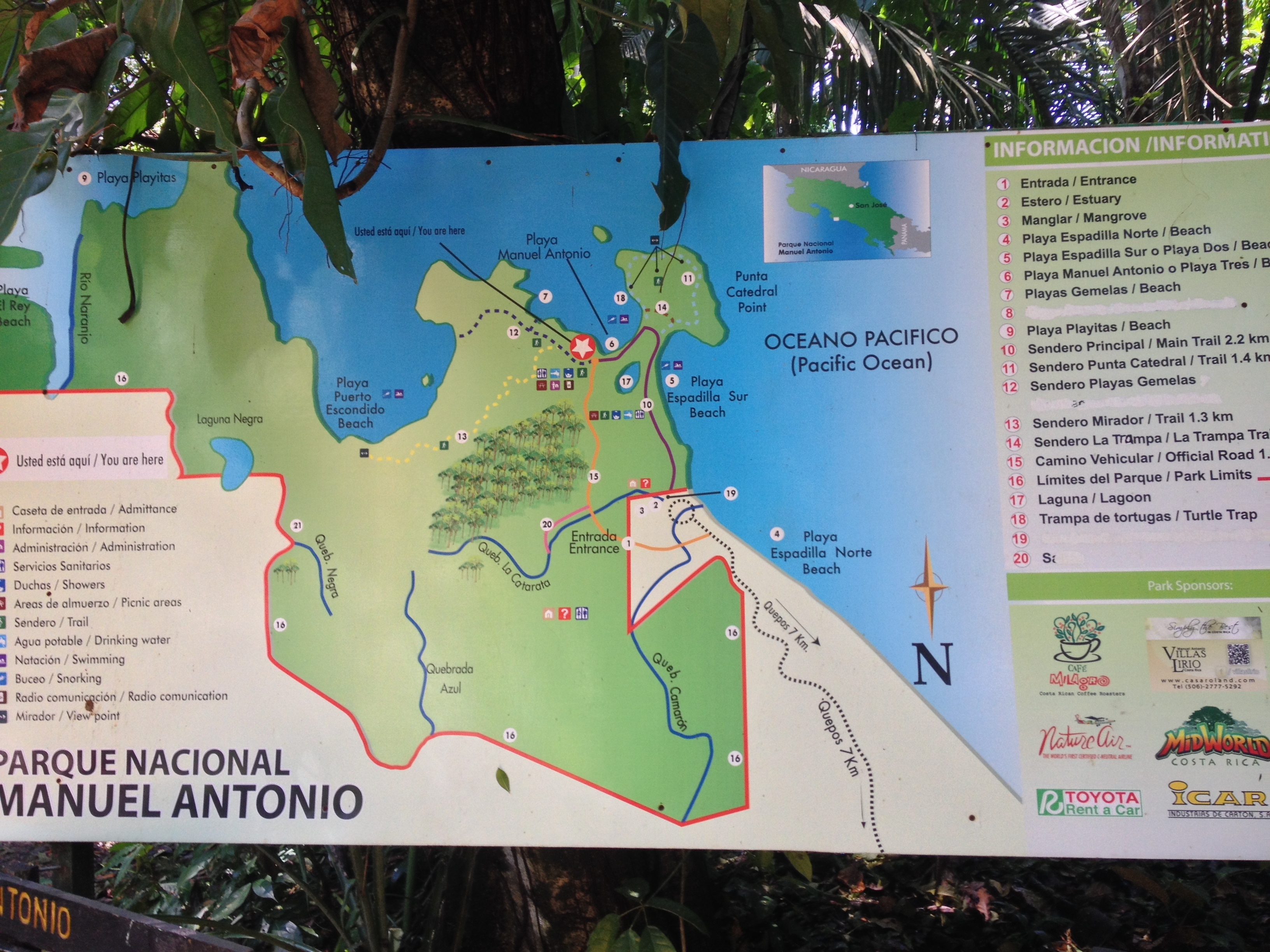 Picture Costa Rica Manuel Antonio 2015-03 353 - History Manuel Antonio