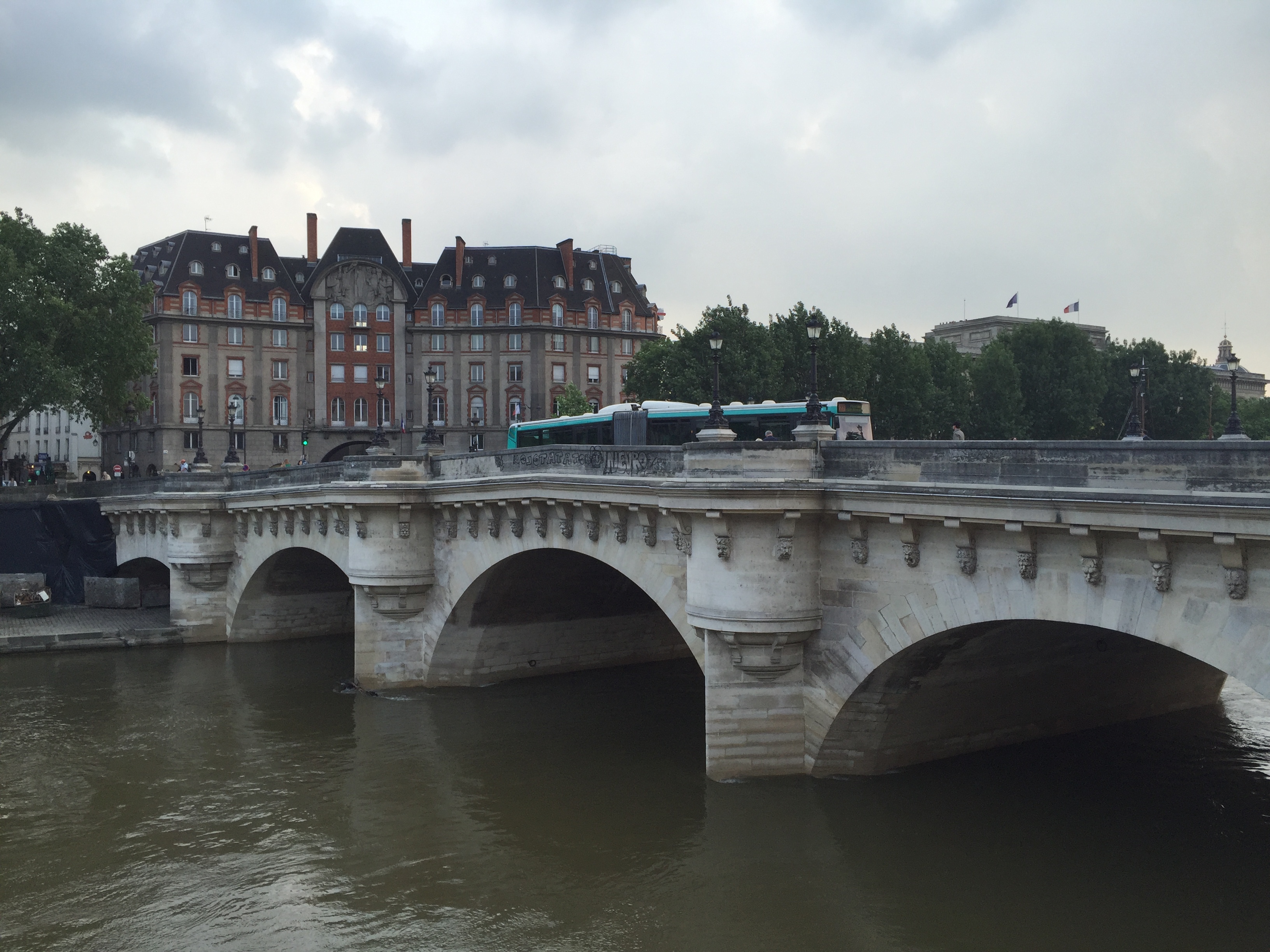 Picture France Paris Seine river 2016-06 34 - Tour Seine river