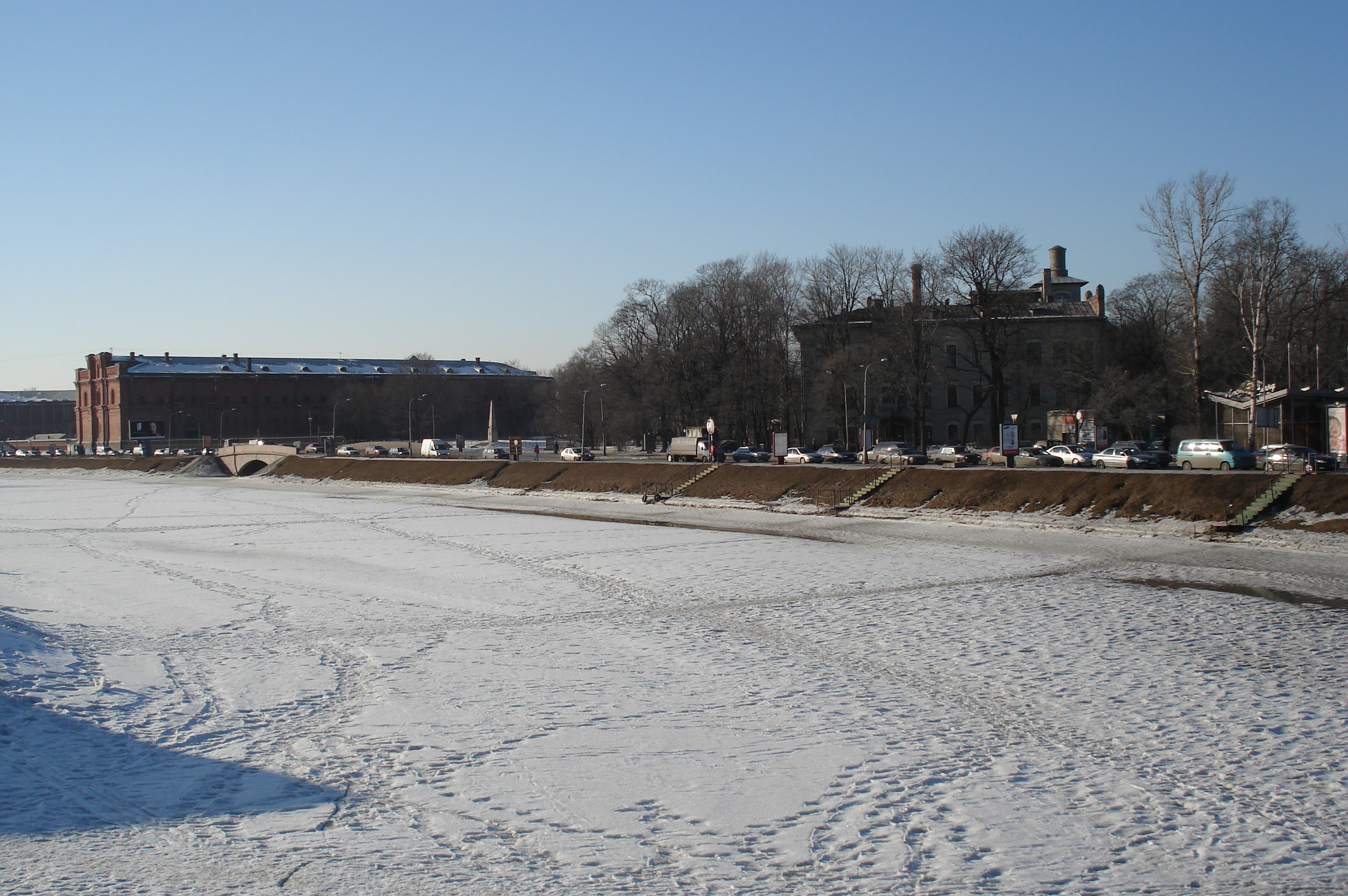 Picture Russia St Petersburg Peter and Paul fortress 2006-03 26 - Around Peter and Paul fortress