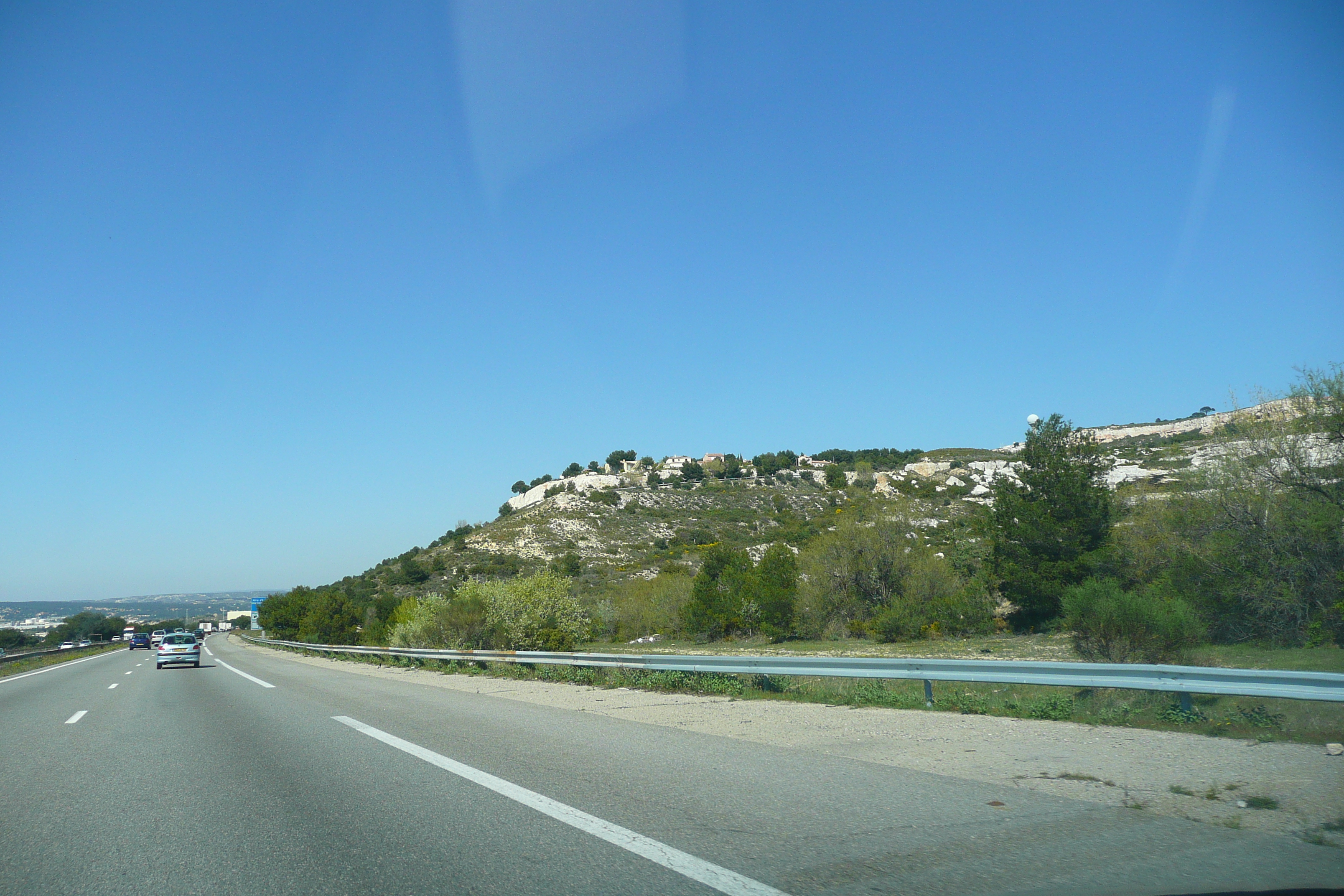 Picture France Provence Aix to Mouries road 2008-04 10 - Journey Aix to Mouries road