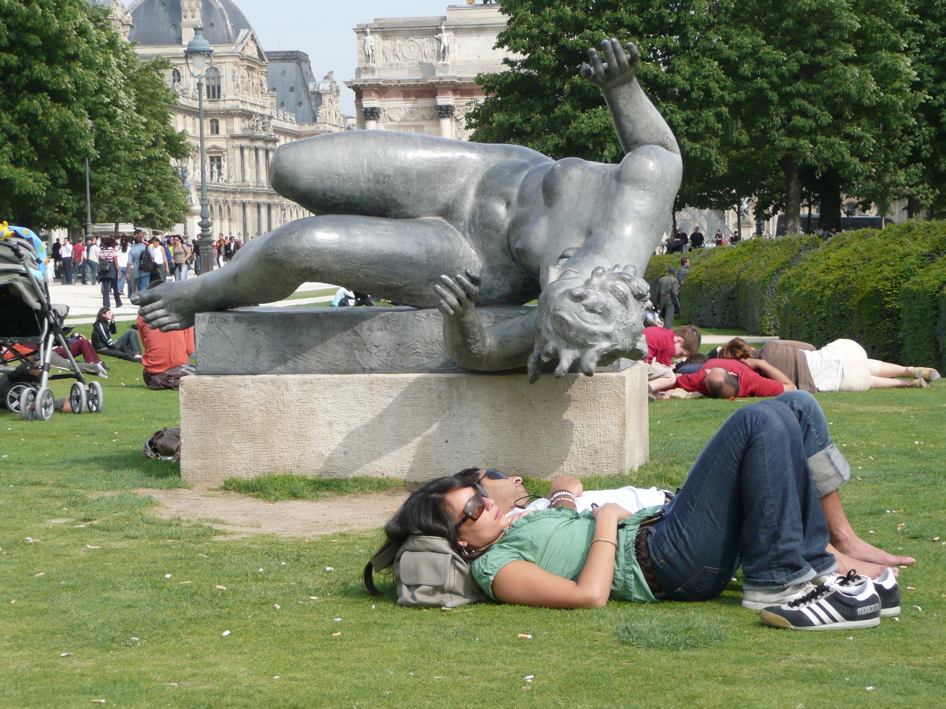 Picture France Paris Louvre Carrousel Garden 2007-05 32 - History Louvre Carrousel Garden