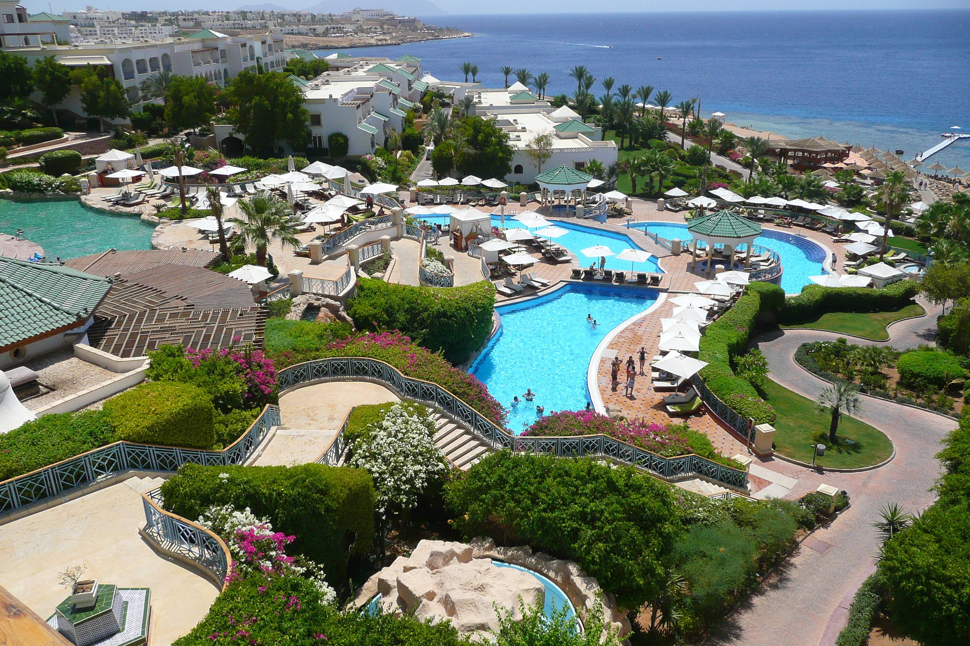 Picture Egypt Sharm el Sheikh Hyatt Hotel Hyatt Sharm el Sheikh Pool 2008-06 26 - History Hyatt Sharm el Sheikh Pool